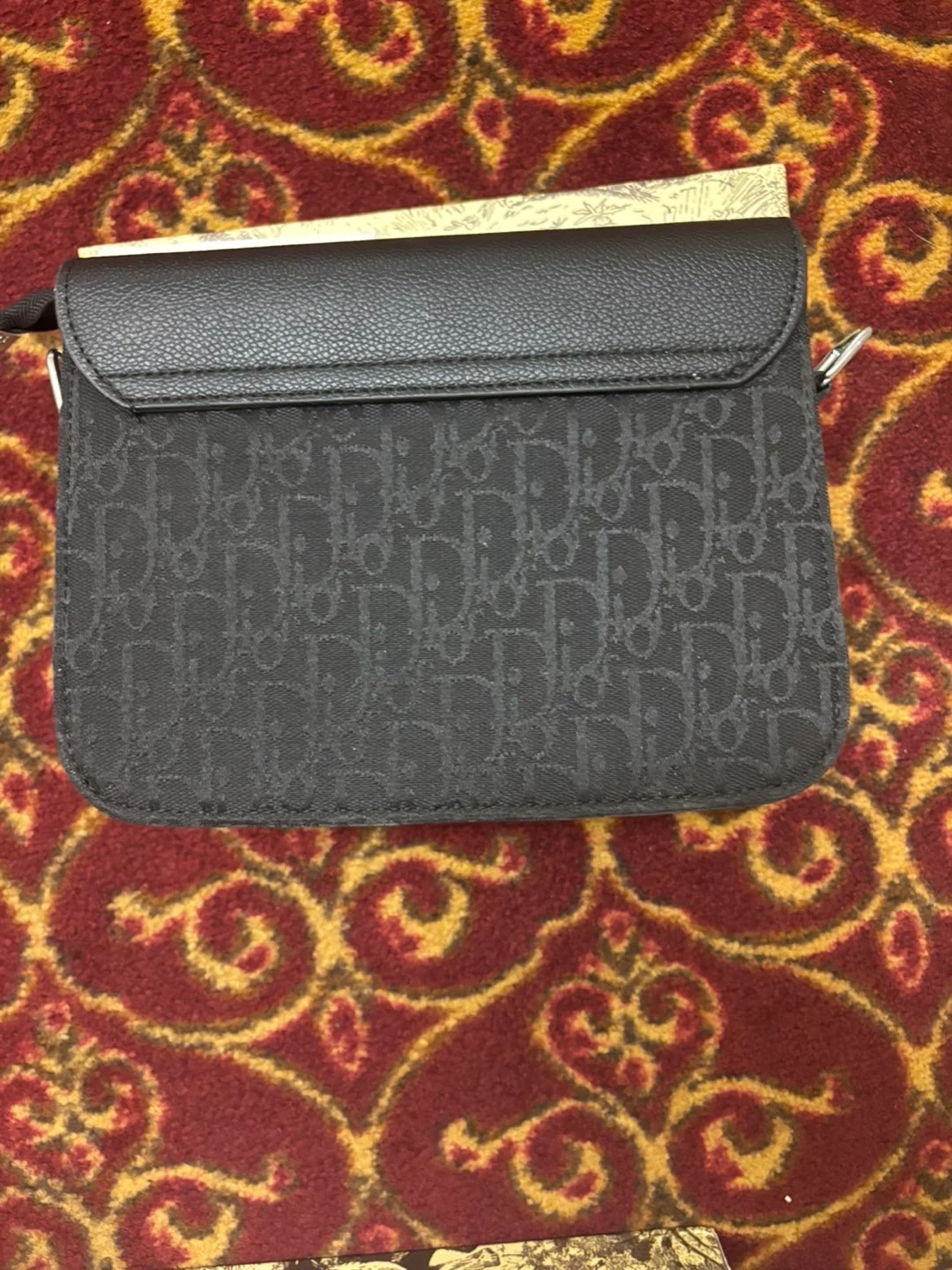 Christian Dior Black Monogram Shoulder Bag - photo 3