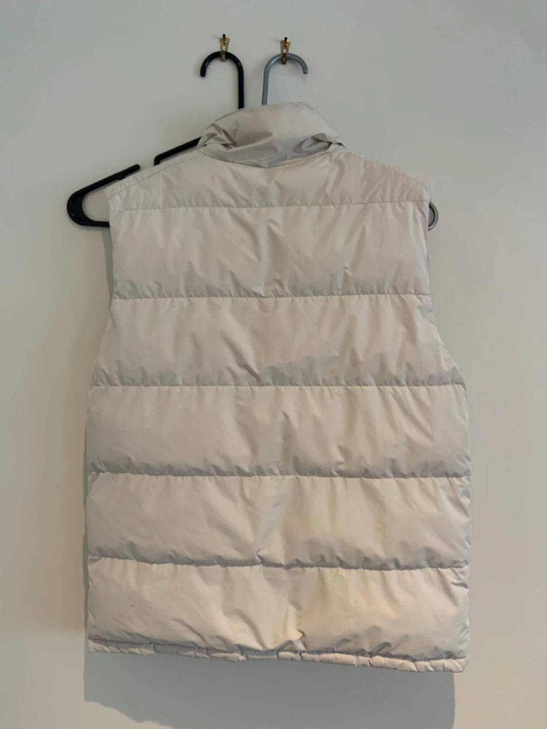 Polham Puffer Vest - Cream, Size S - photo 3