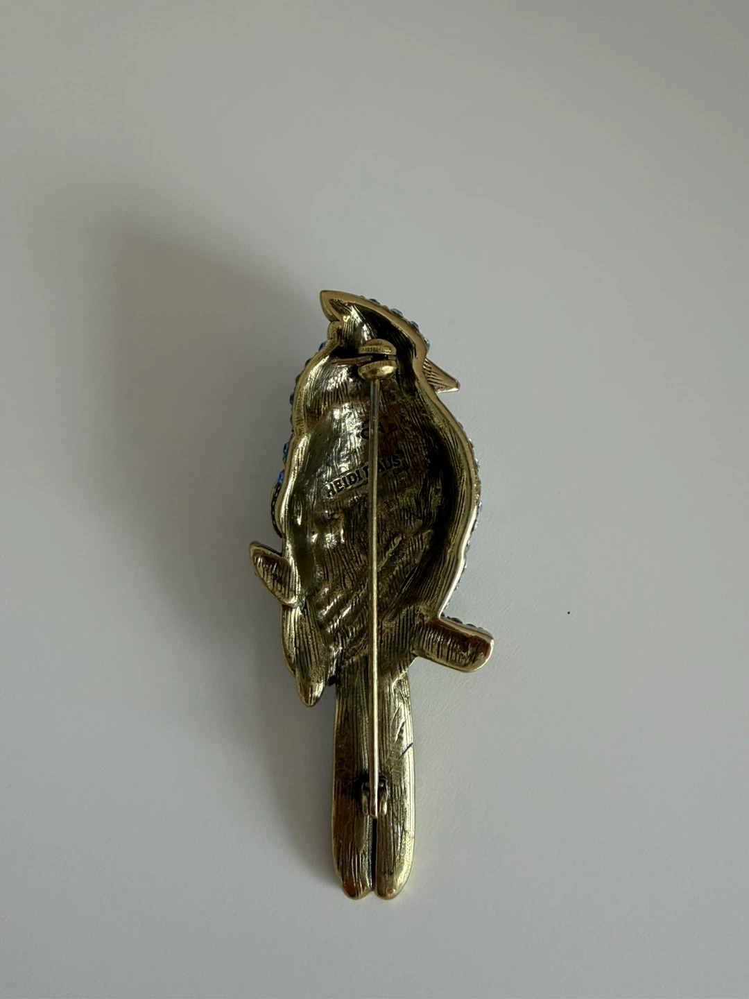 Heidi Daus Blue Jay Brooch - photo 3