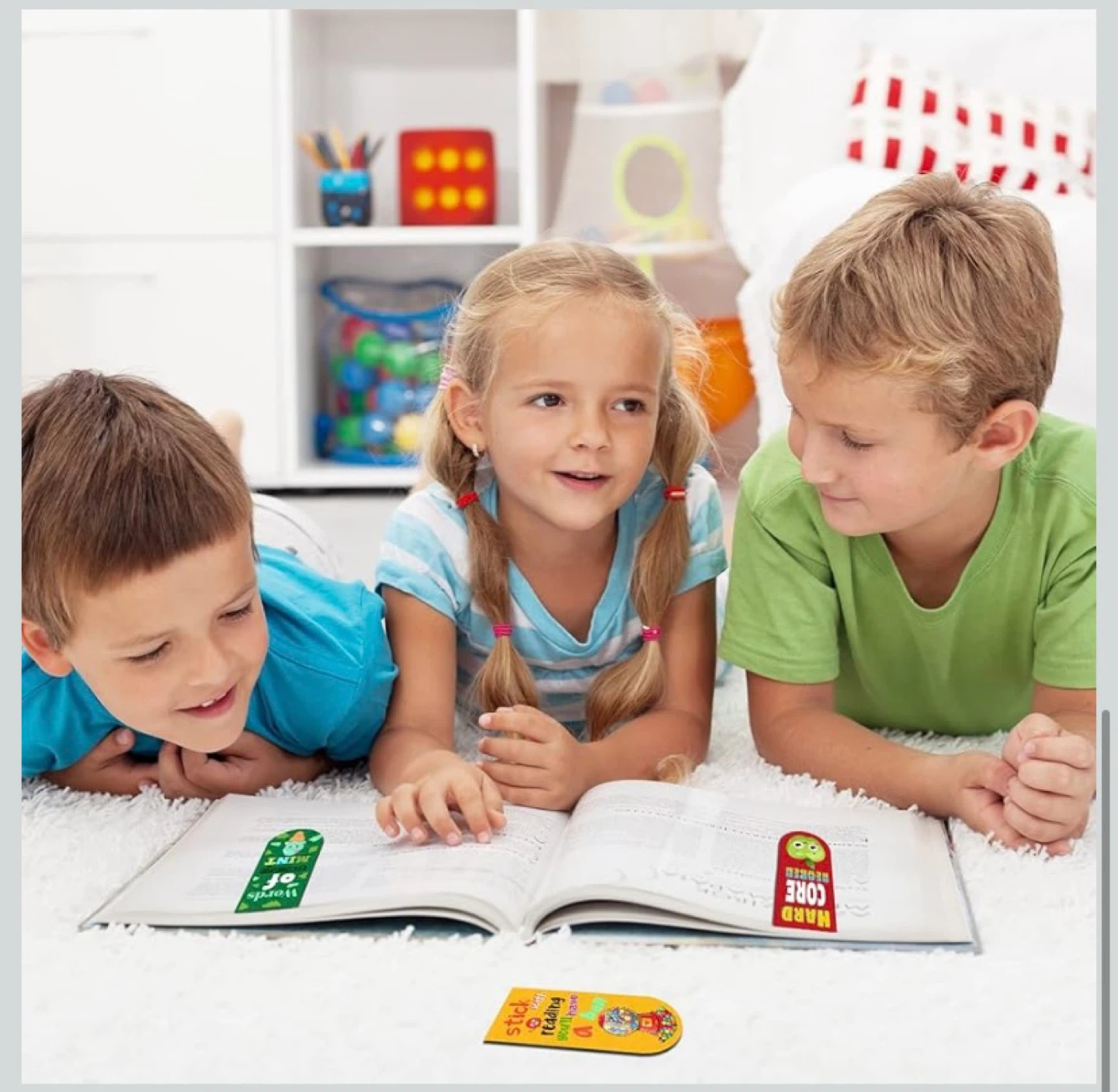48 Pack Scented Bookmarks Magnetic Scratch and Sniff - photo 3