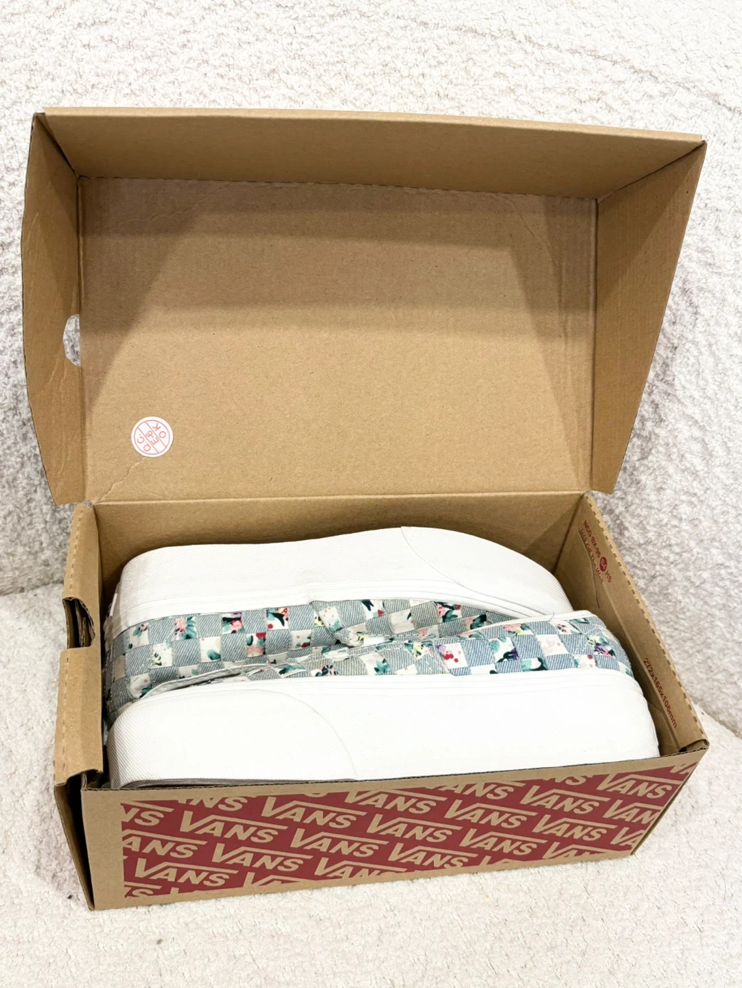Vans Authentic Platform "Floral Checkerboard" Sneakers - photo 4