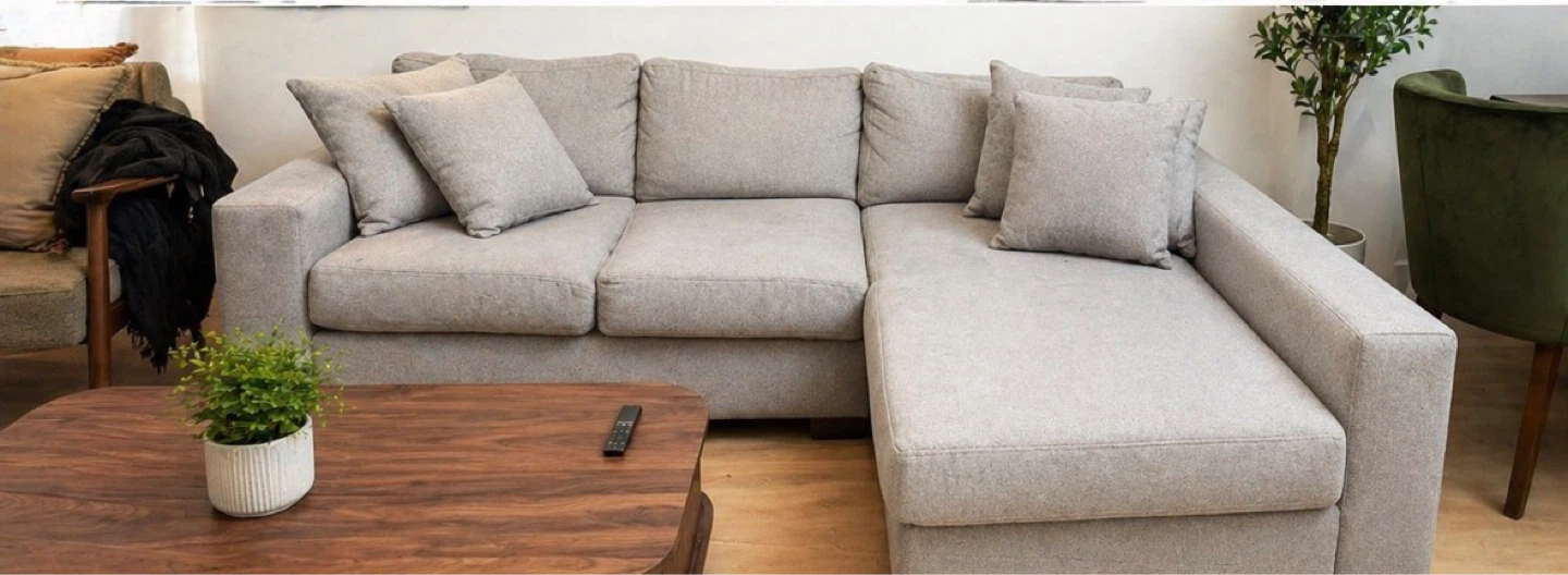 $500 – Grey Sectional Sofa (North Van) - photo 2