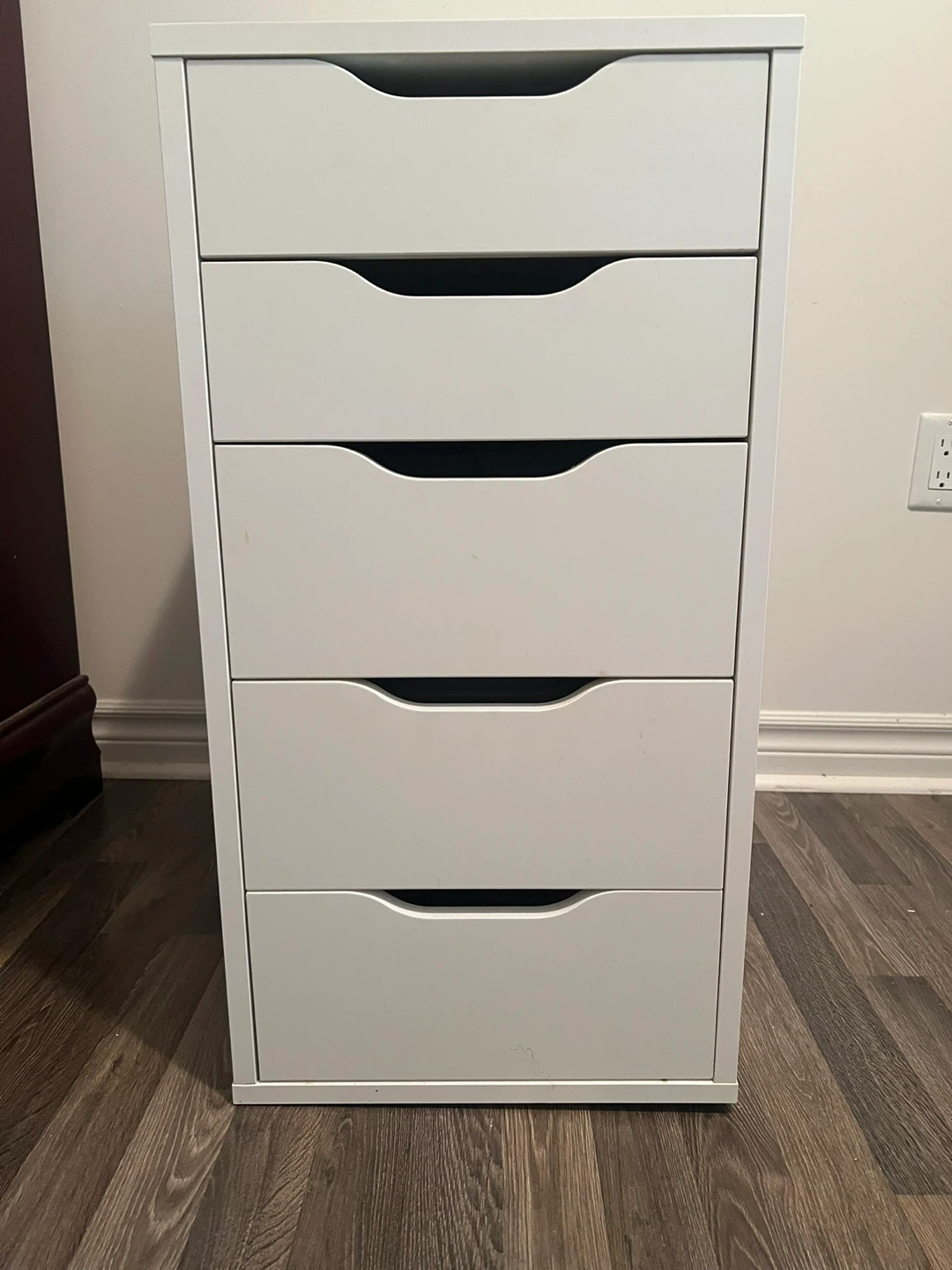 White 5-Drawer Alex Unit - photo 3