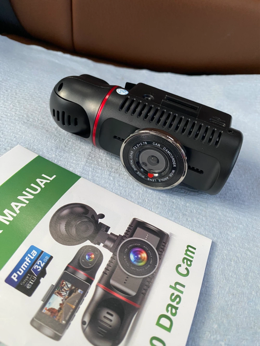 Pumfla X50 Full HD Driving Recorder Dash Cam with 32GB Card - photo 2