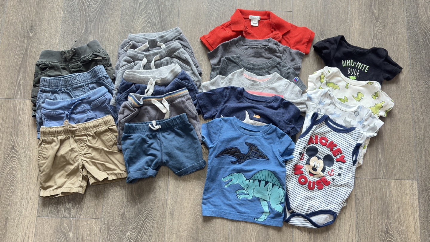 Baby Boy Clothes Lot (12m)