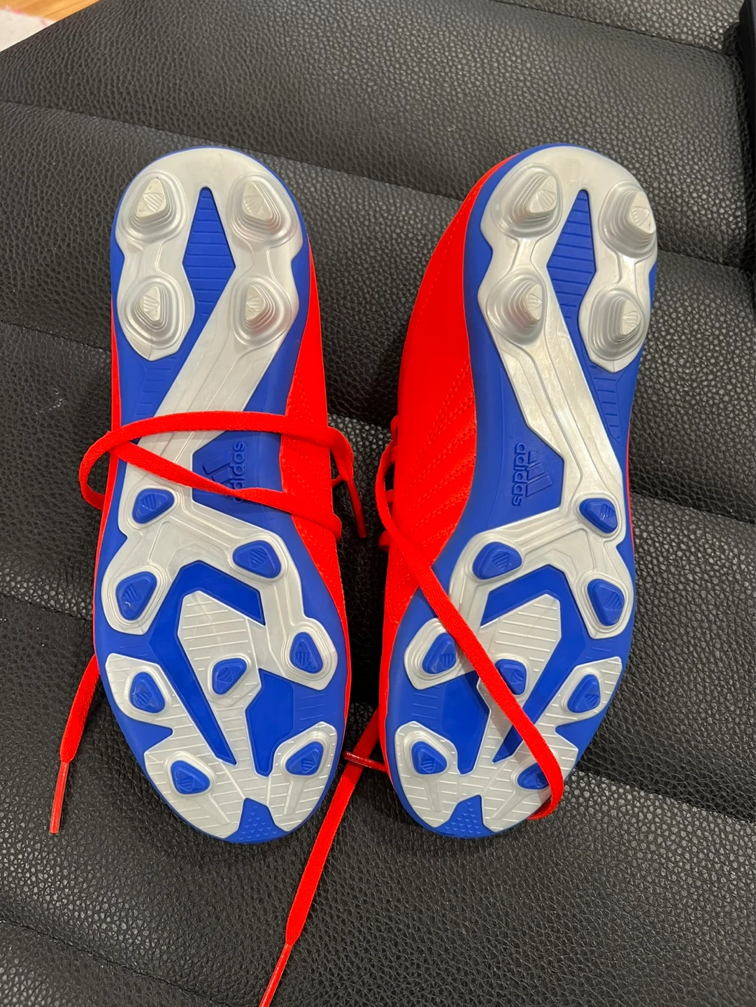 Adidas Red Soccer Cleats Size 4.5 Youth - photo 2