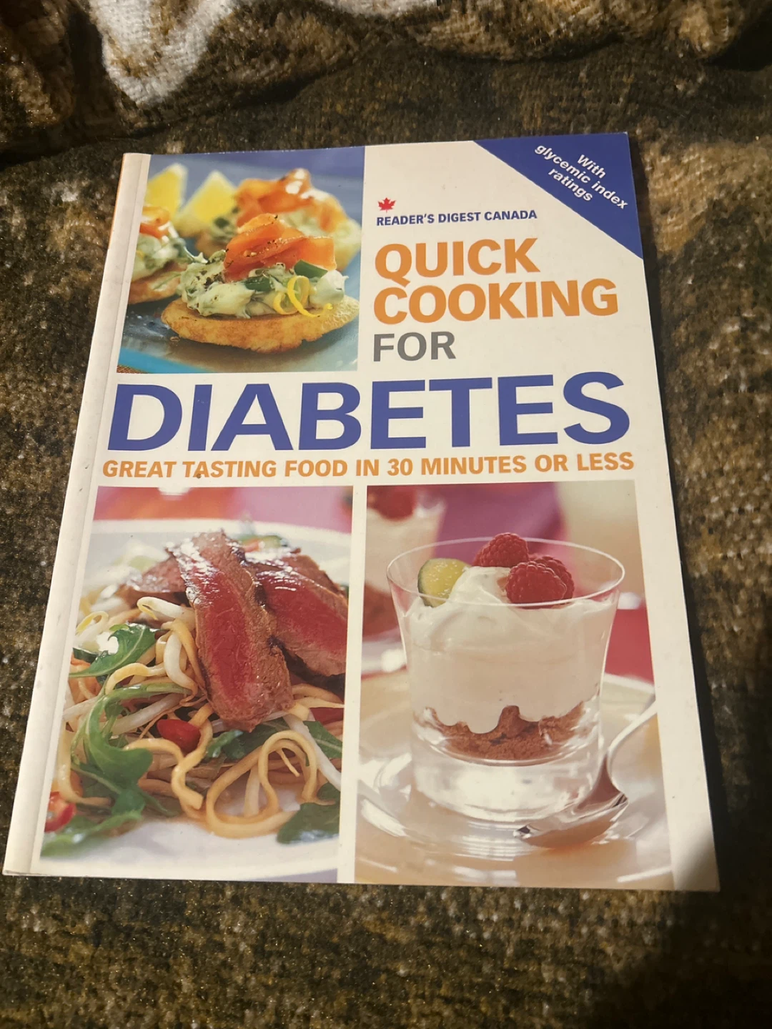Reader's Digest Canada Quick Cooking for Diabetes Cookbook