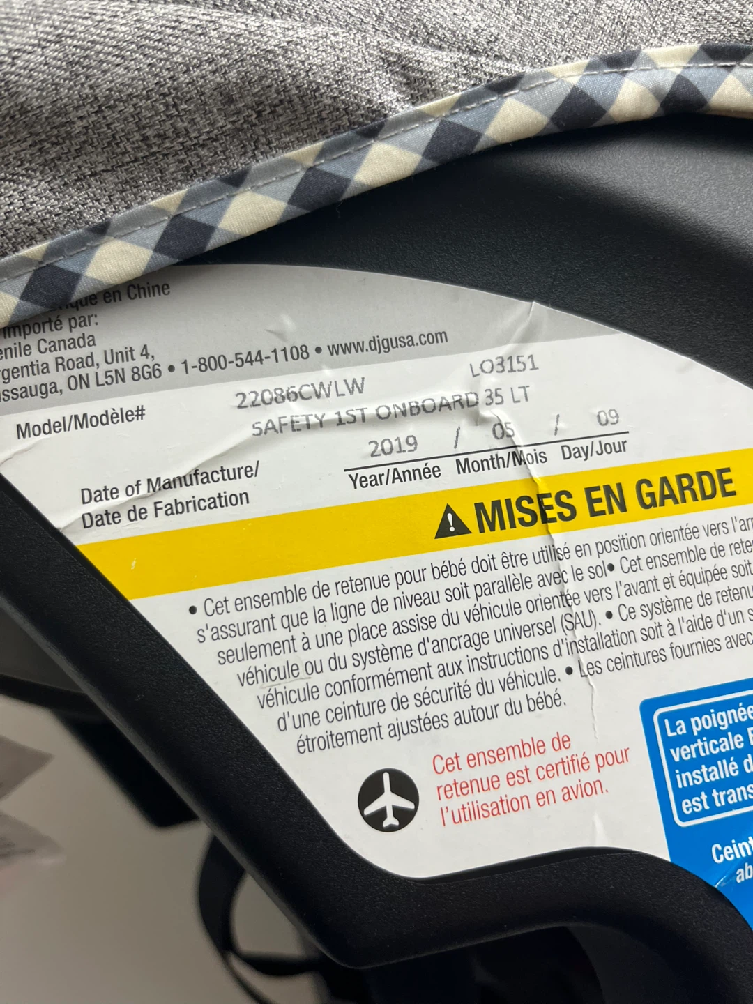 Safety 1st Onboard 35 LT Infant Car Seat - photo 2