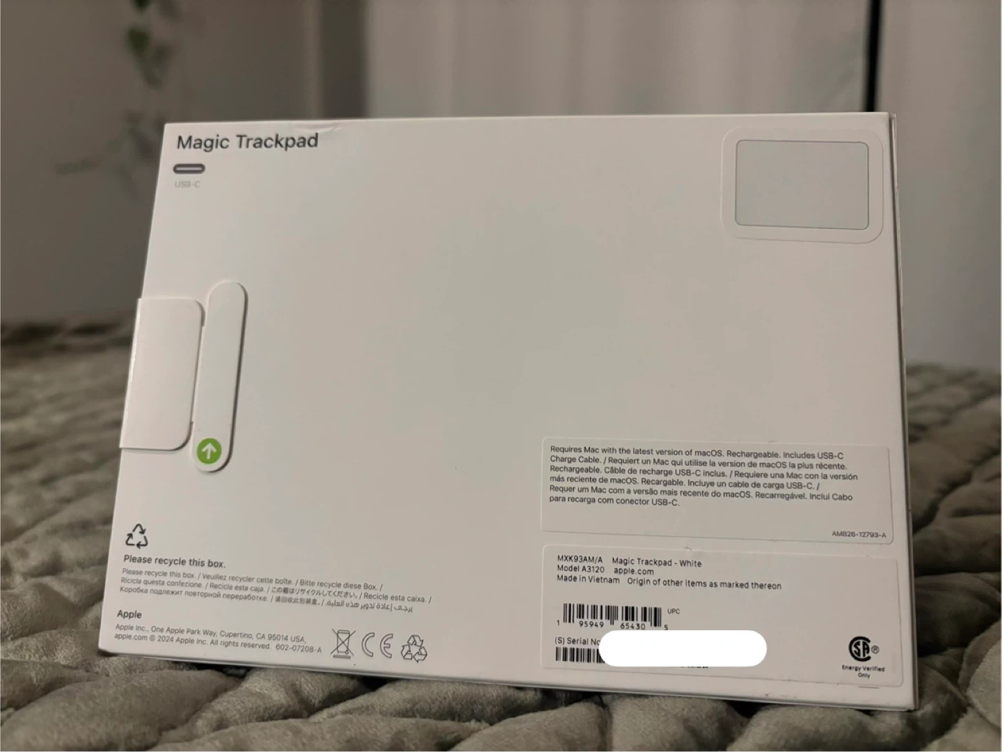 4 Left 🆕 Apple Magic Trackpad (USB-C) - Model: A3120 - photo 2