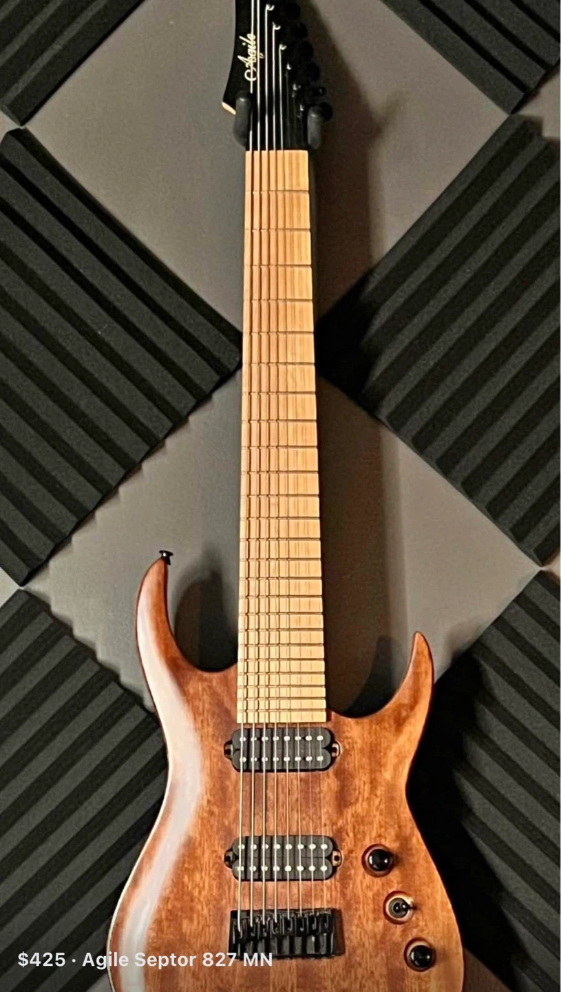 Agile Septor 827 MN 8-String Electric Guitar