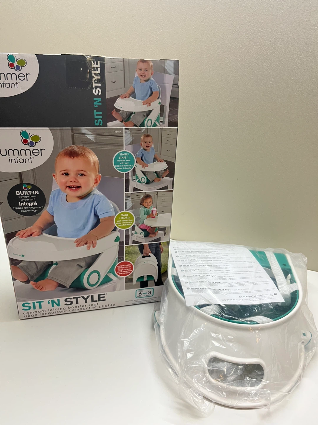 Summer Infant Sit 'n Style Compact Folding Booster Seat
