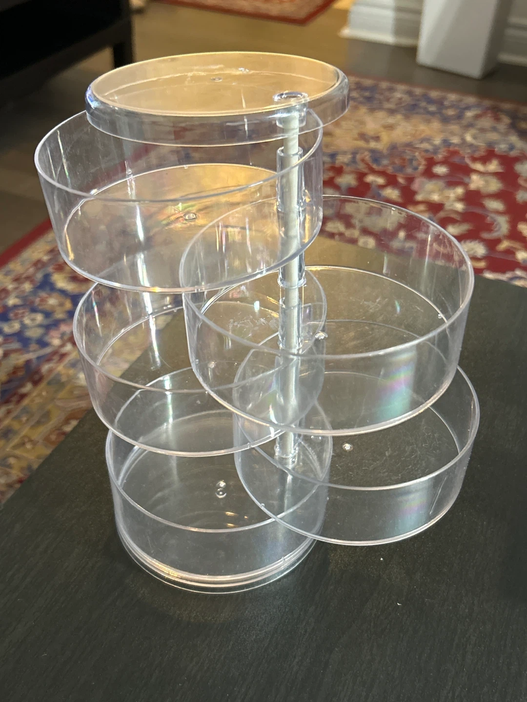 Clear Acrylic Tiered Organizer