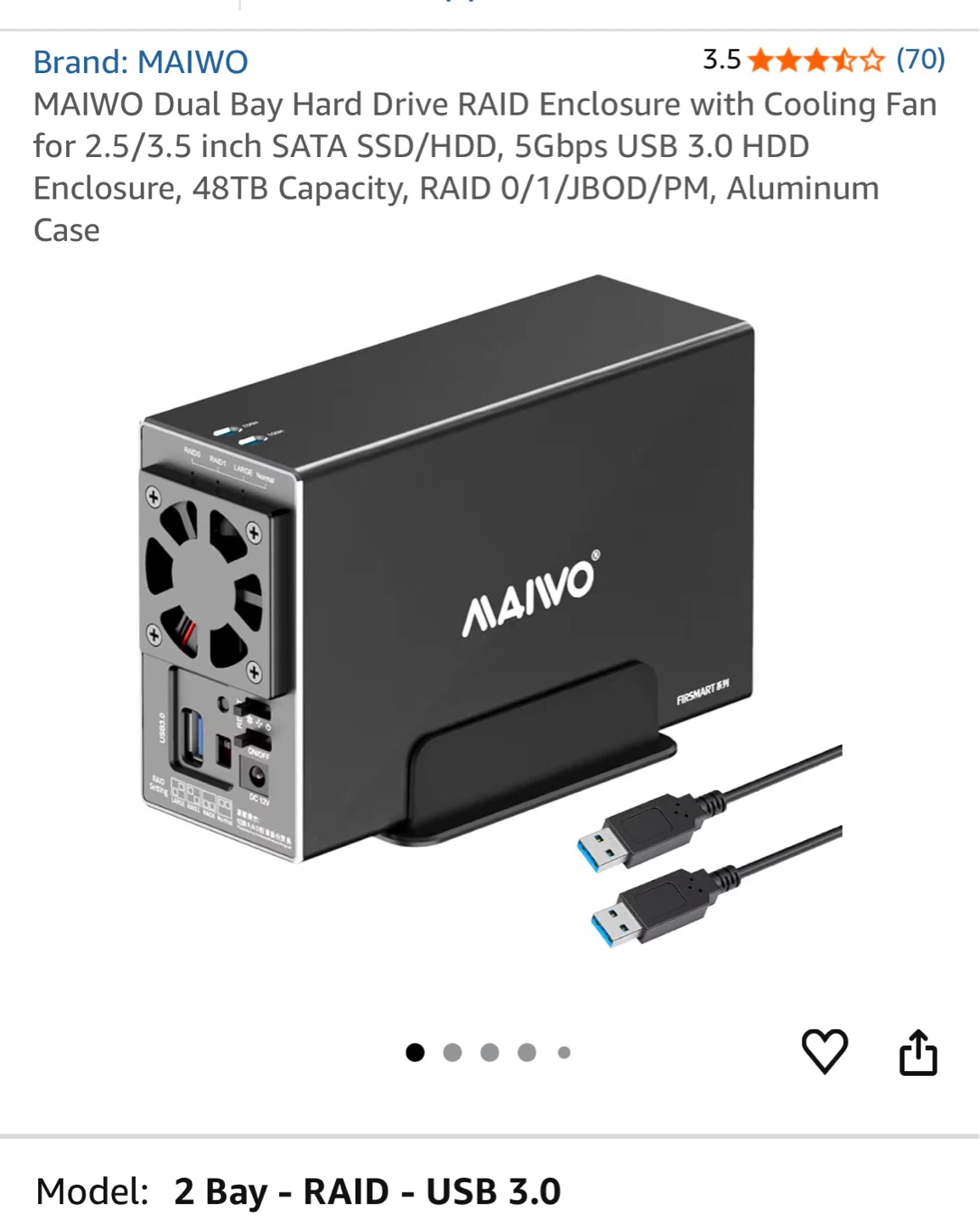 4TB WD Black in Hard Drive Enclosure - photo 5