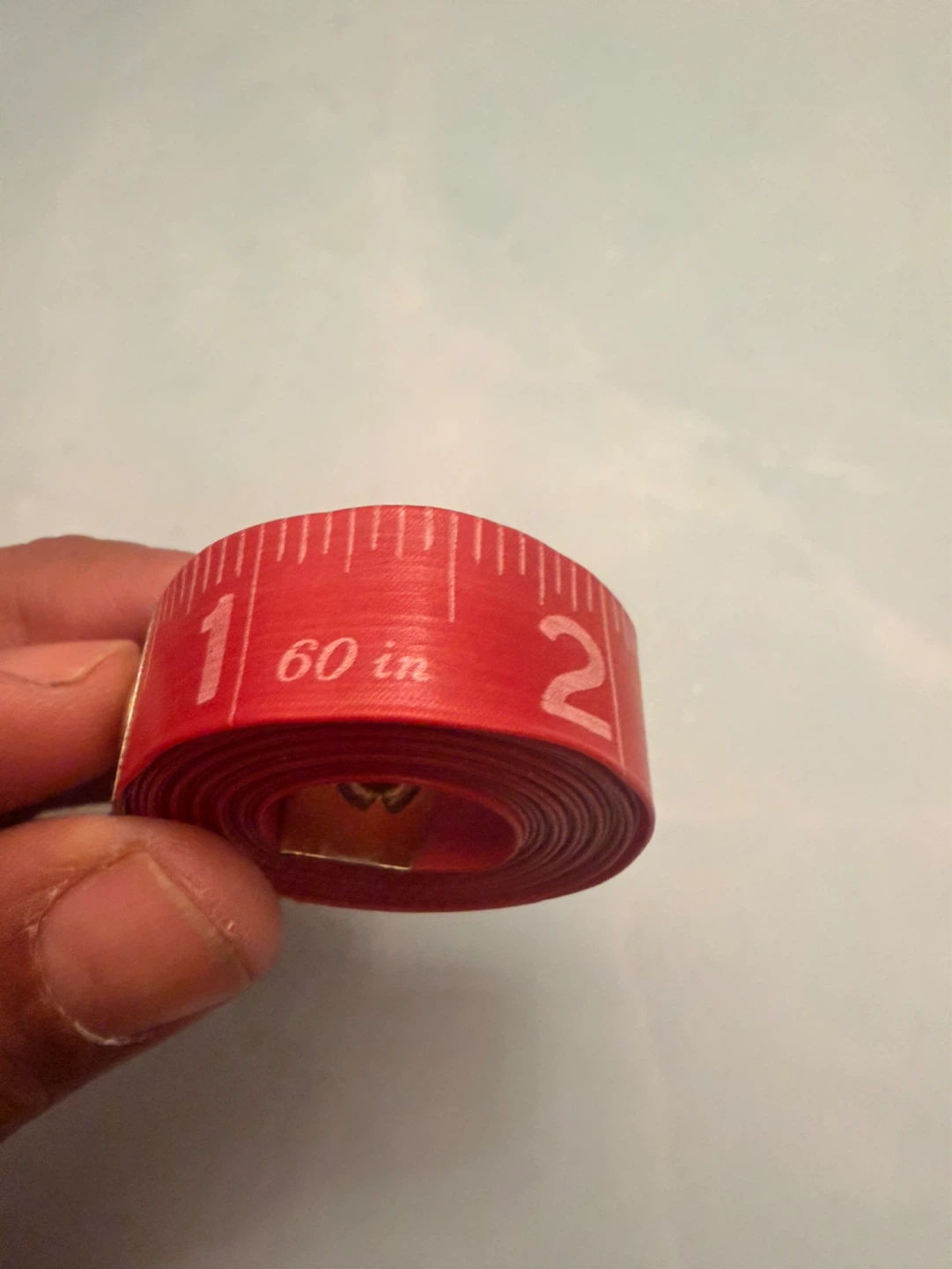 Red 60-inch Measuring Tape