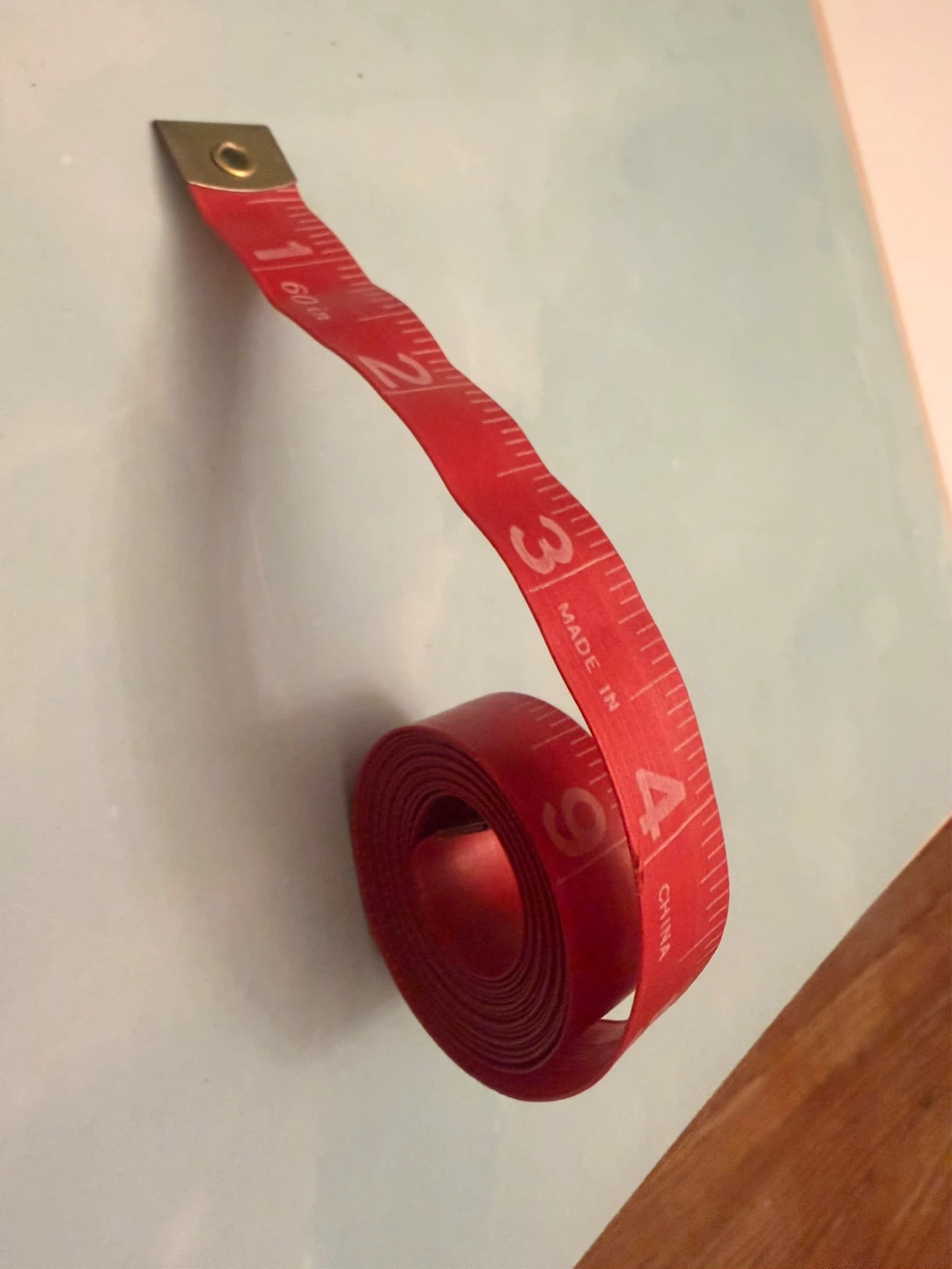 Red 60-inch Measuring Tape - photo 4
