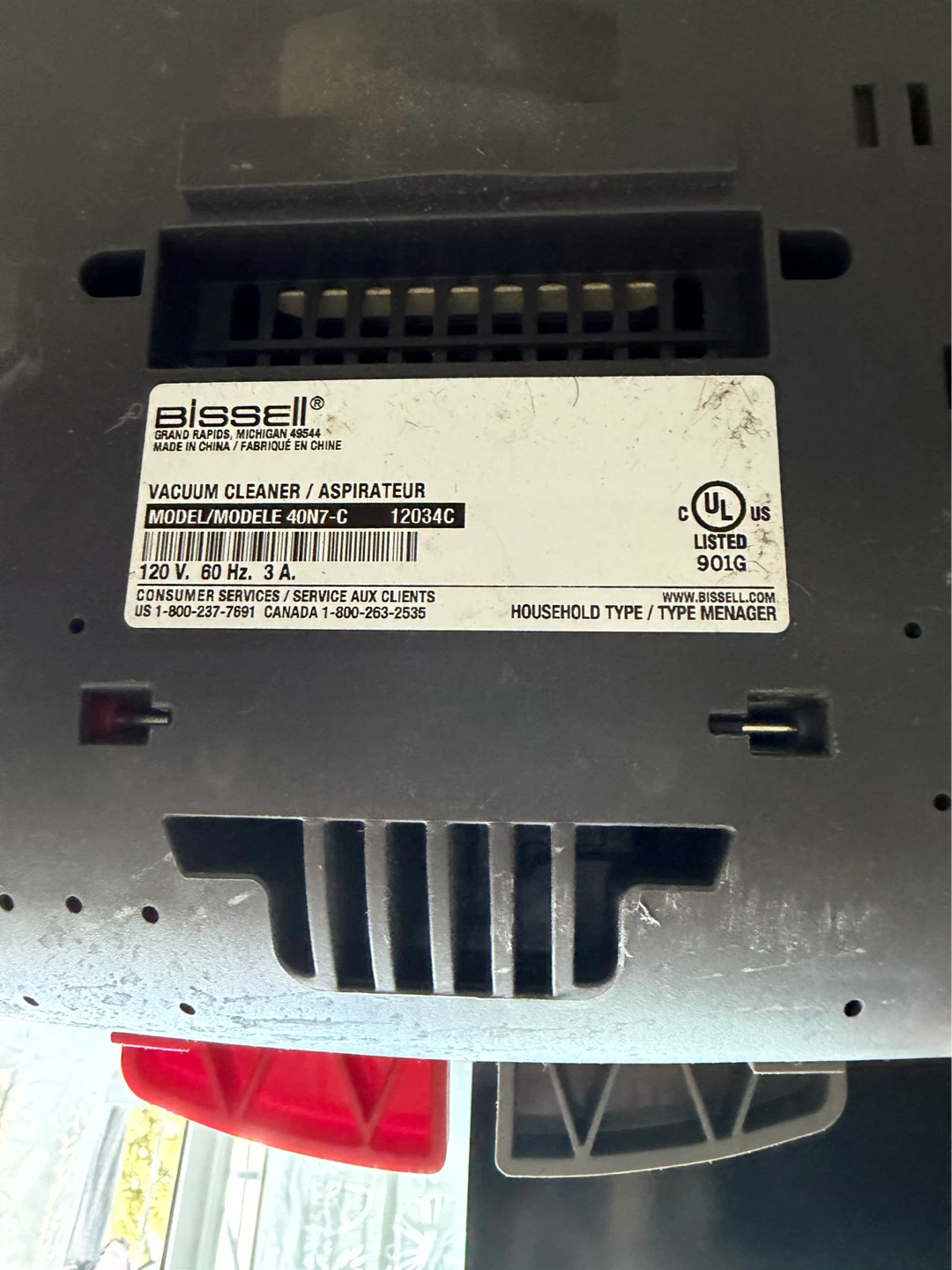 Bissell 40N7 Wet Vacuum Carpet Cleaner - photo 4