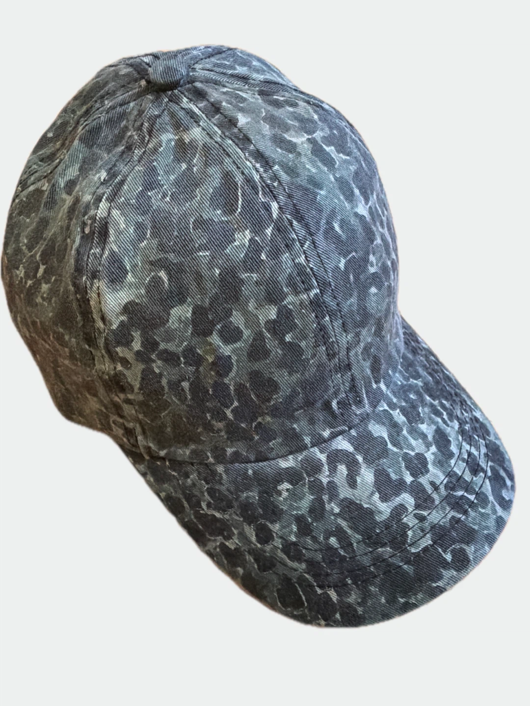 ANTHROPOLOGIE Camouflage Leopard Print Baseball Cap (NEW) - photo 4