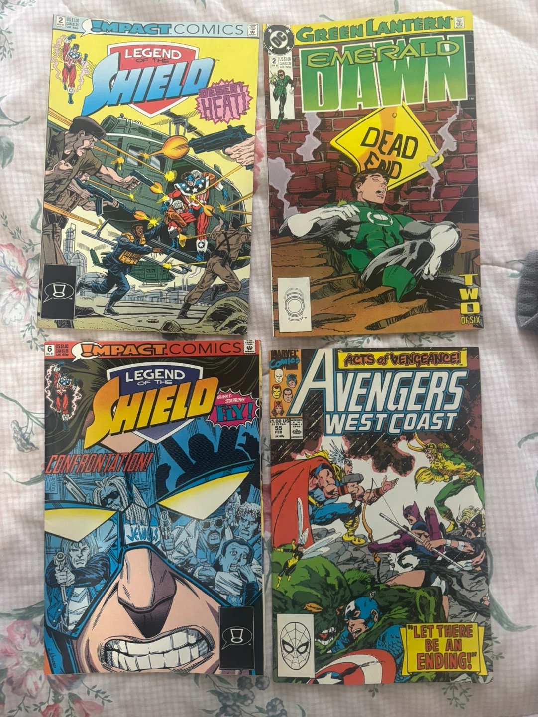 Assorted Marvel and DC Comic Books