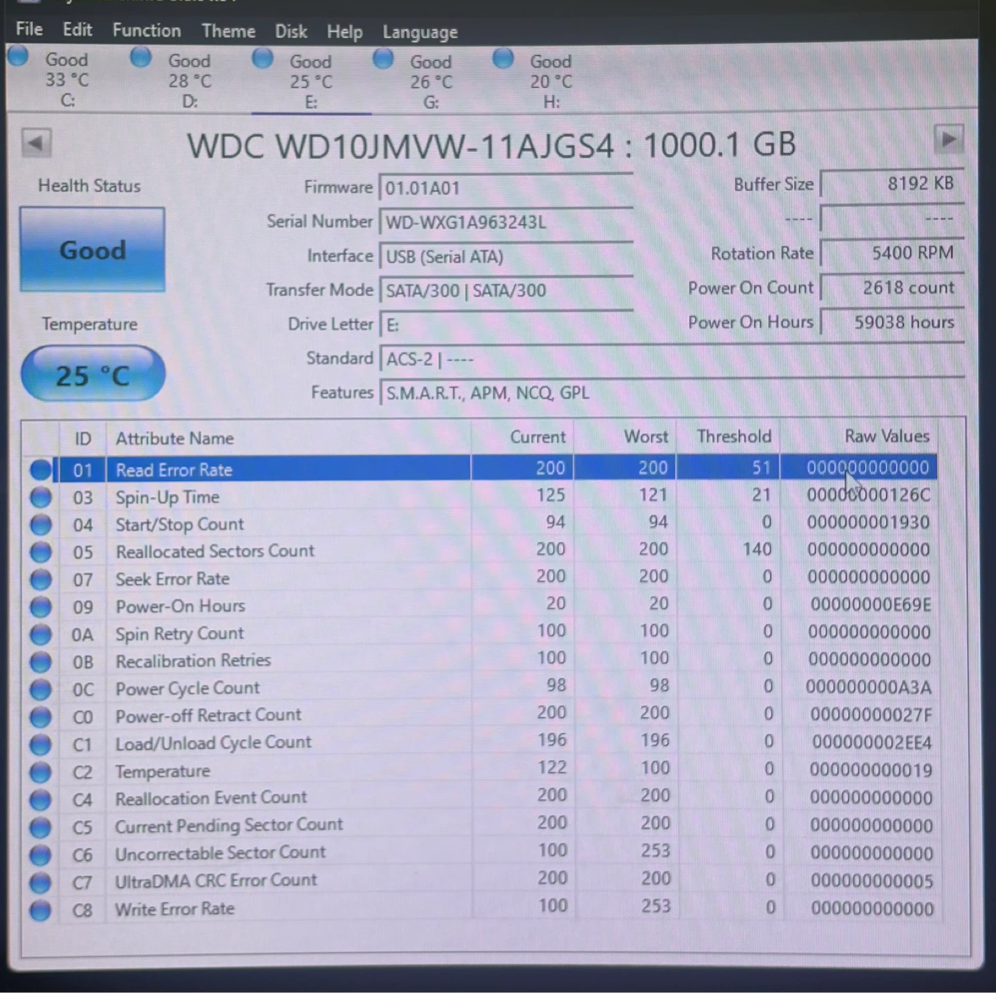 WD 1TB My Passport External HDD