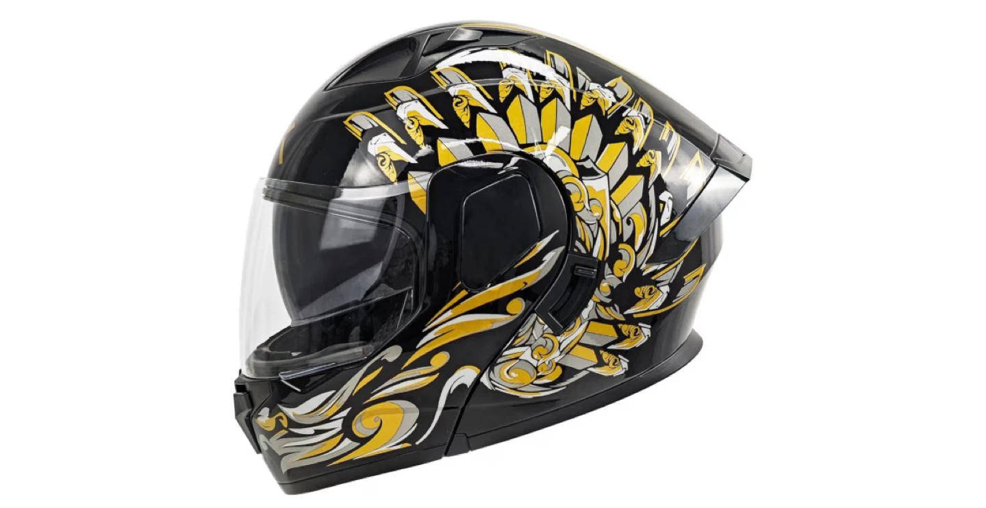 2-in-1 Modular Flip-up Motorcycle Helmet