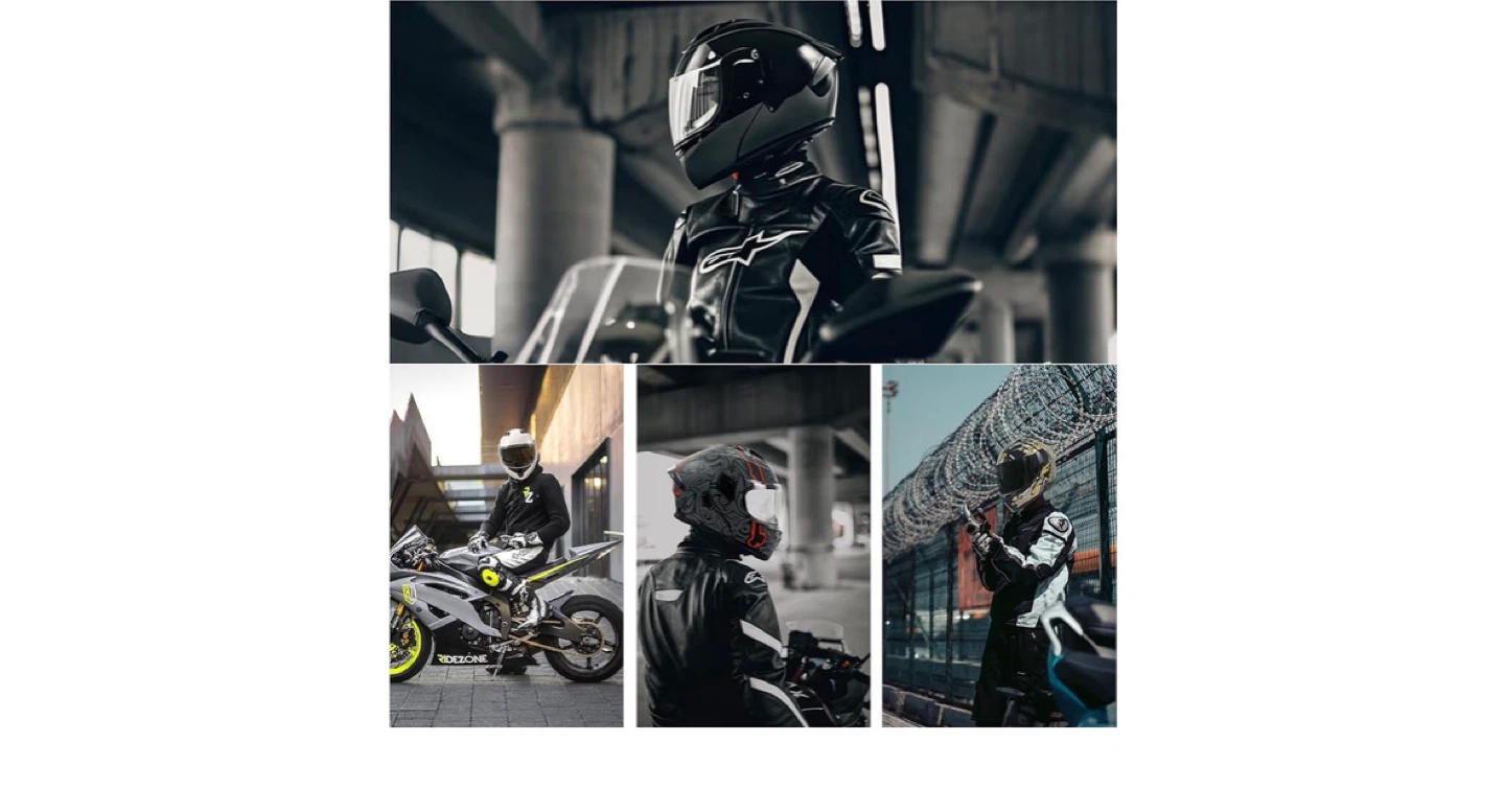 2-in-1 Modular Flip-up Motorcycle Helmet - photo 3