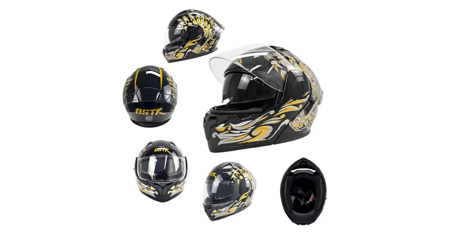 2-in-1 Modular Flip-up Motorcycle Helmet - photo 2