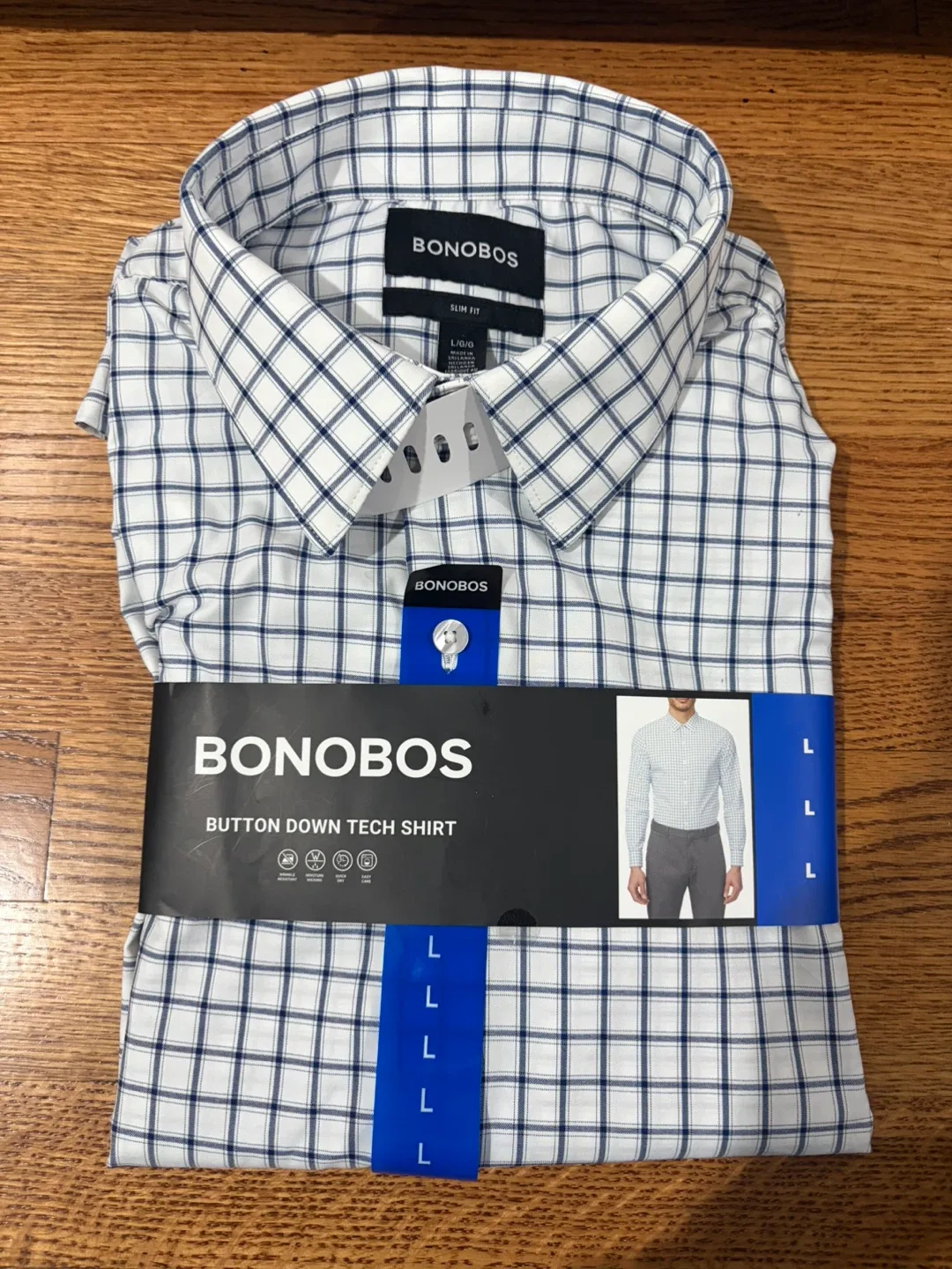 Bonobos Men's Tech Button Down Shirt - Brand new - photo 5