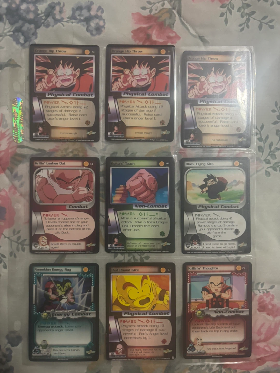 Dragon Ball Z CCG Trading Cards