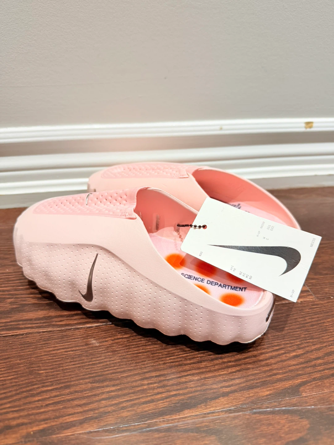 Nike Women's Pink 001 slides - photo 2
