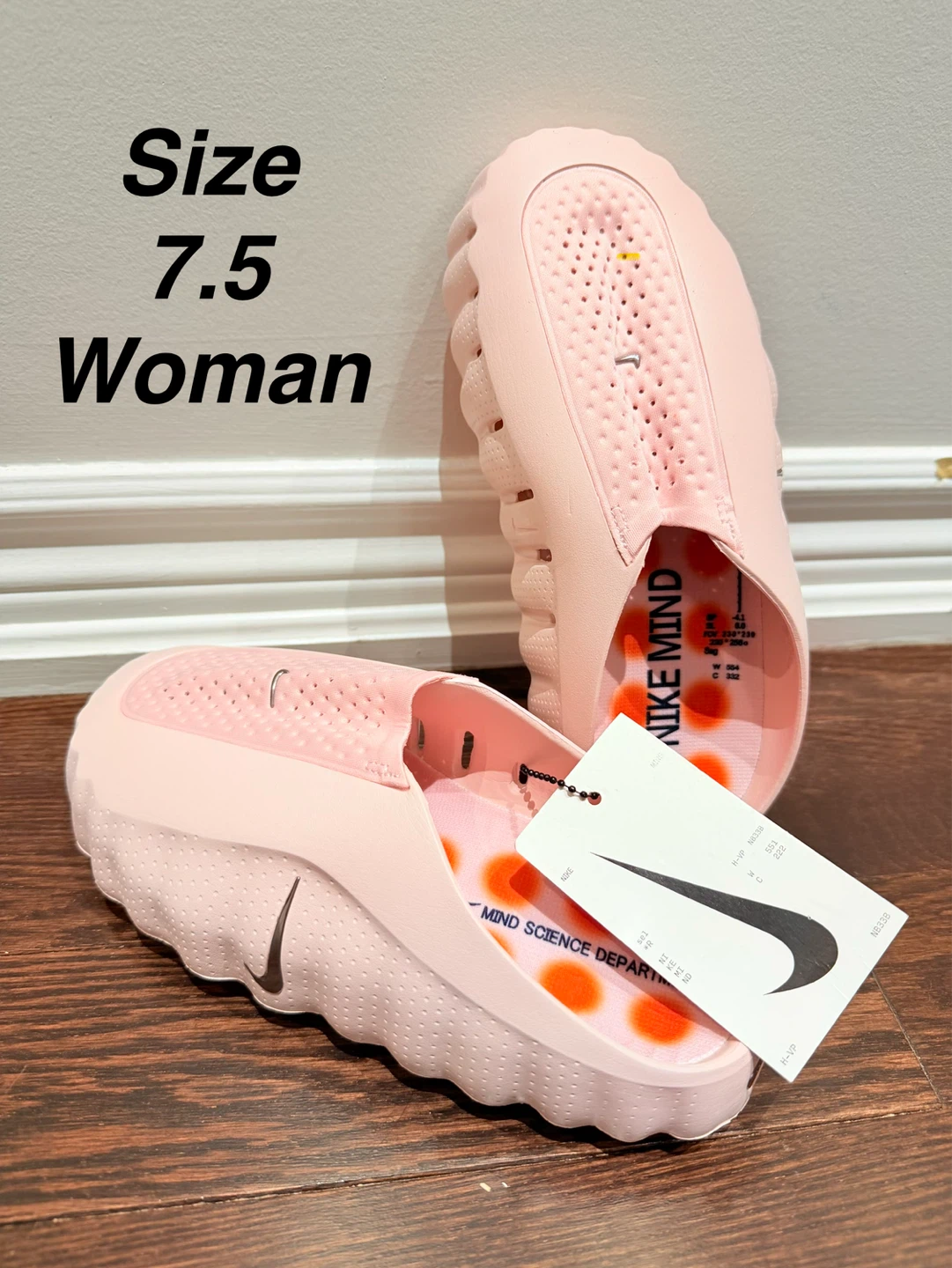 Nike Women's Pink 001 slides