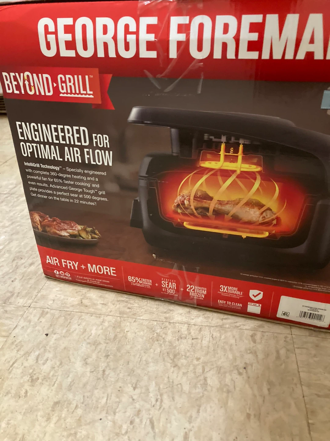 George Foreman Beyond Grill Air Fryer - photo 2