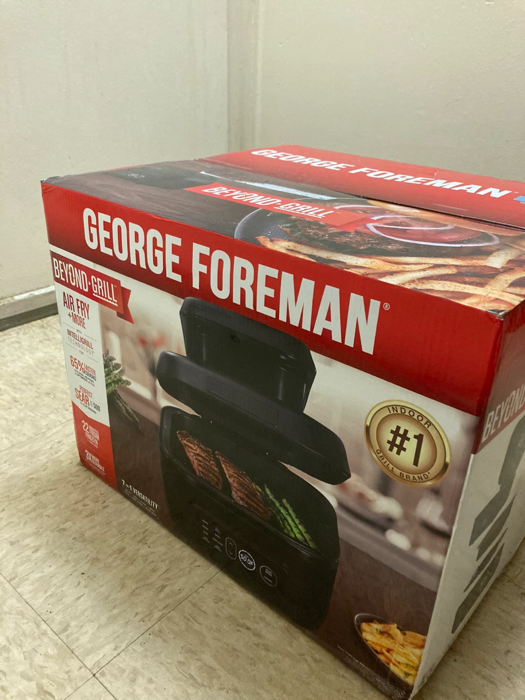 George Foreman Beyond Grill Air Fryer - photo 4