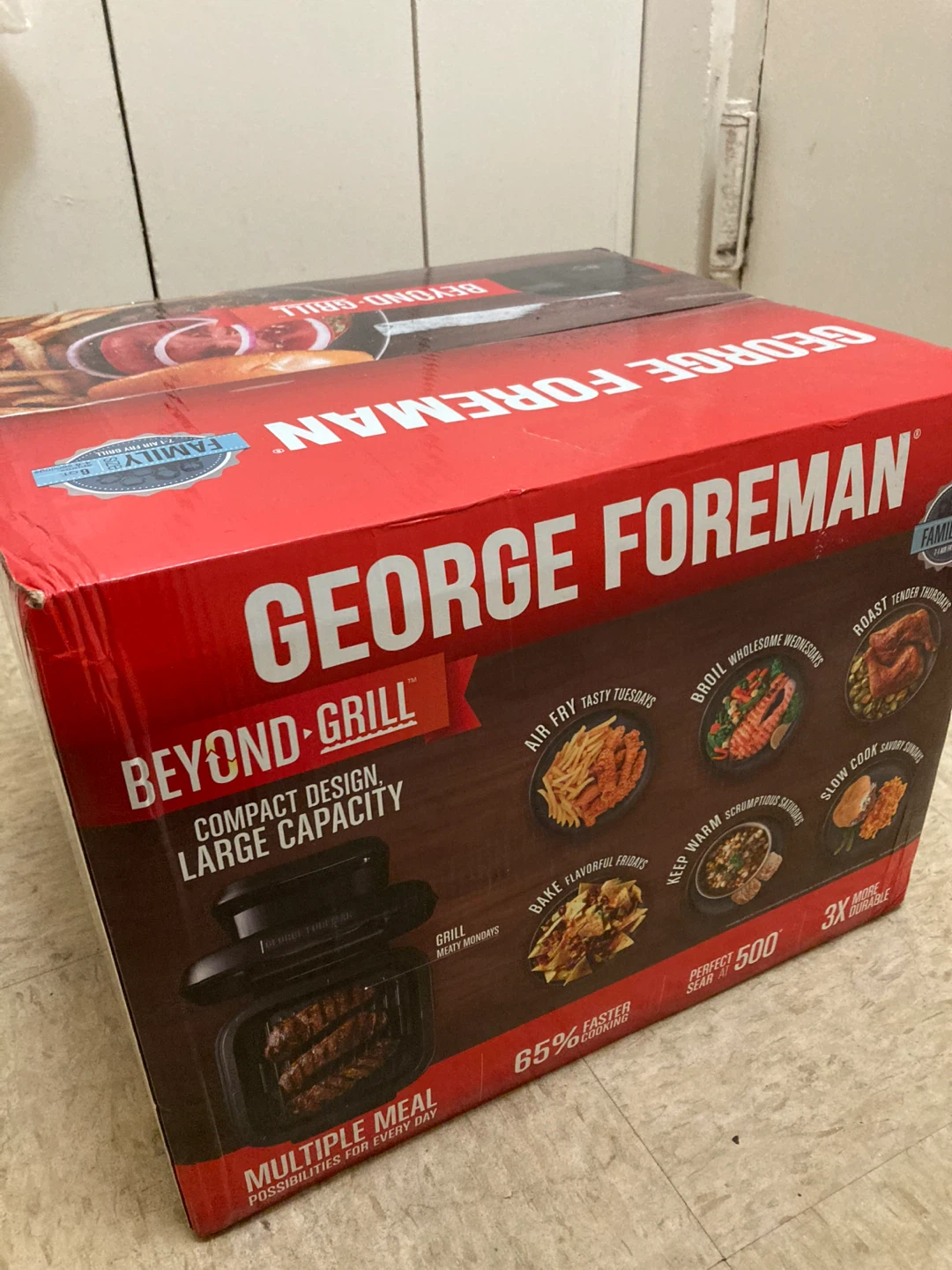 George Foreman Beyond Grill Air Fryer