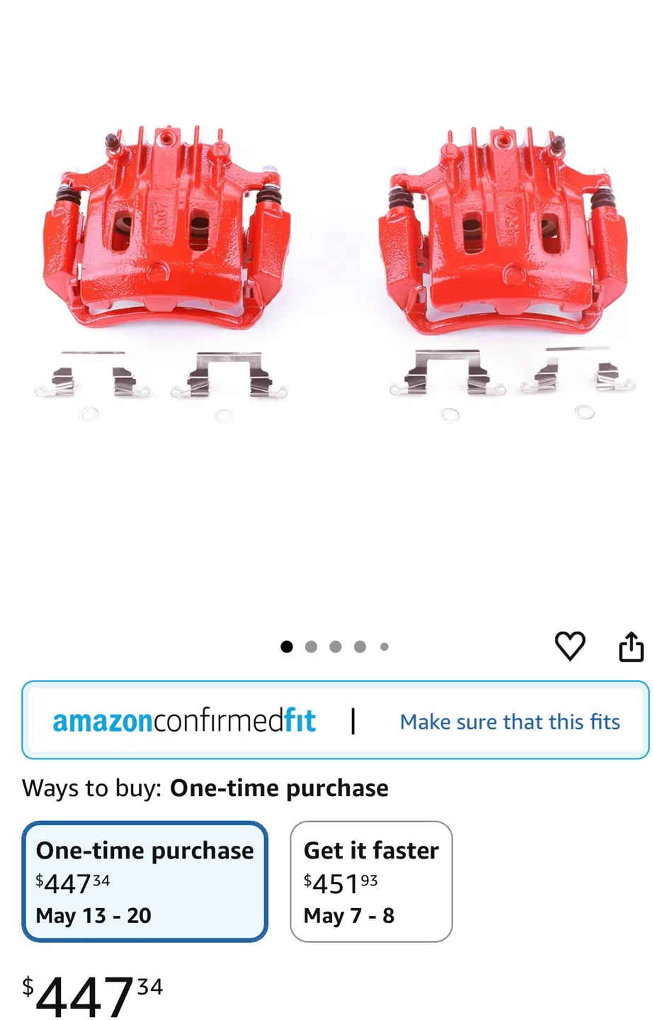 Power Stop Performance Caliper Set