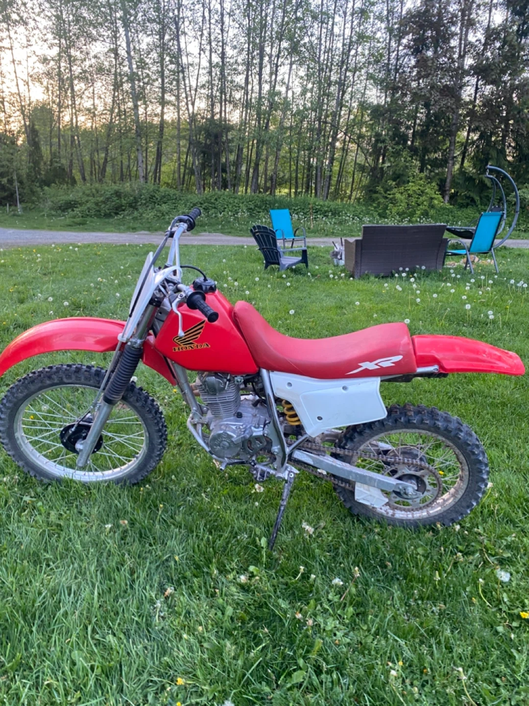 2002 honda xr200 mint condition - photo 4