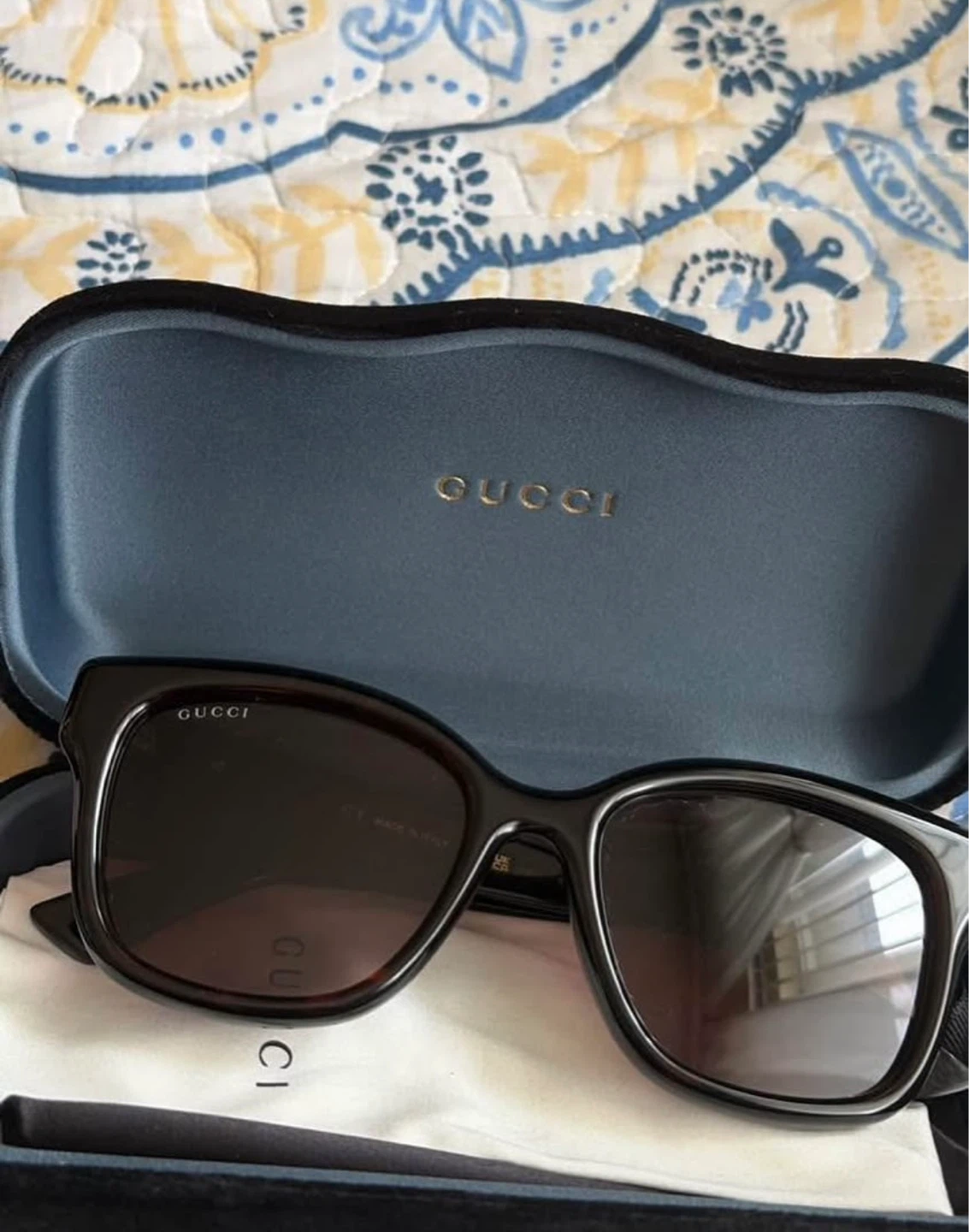 Gucci Sunglasses with Case