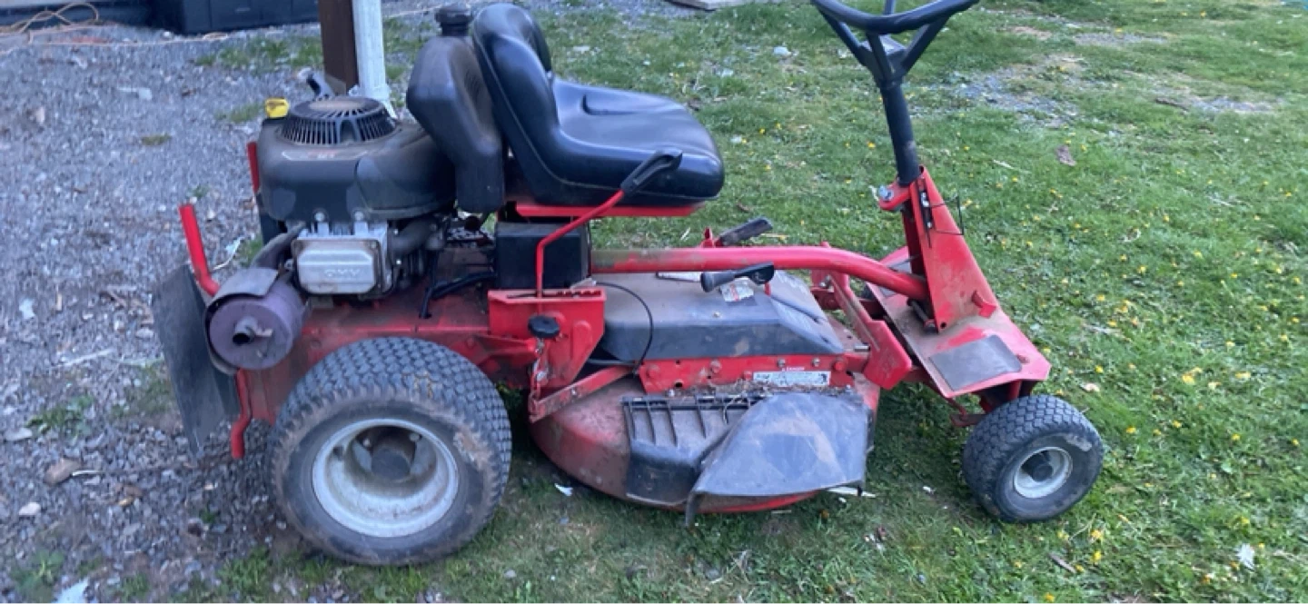 Snapper Riding Lawnmower from 80s - photo 2