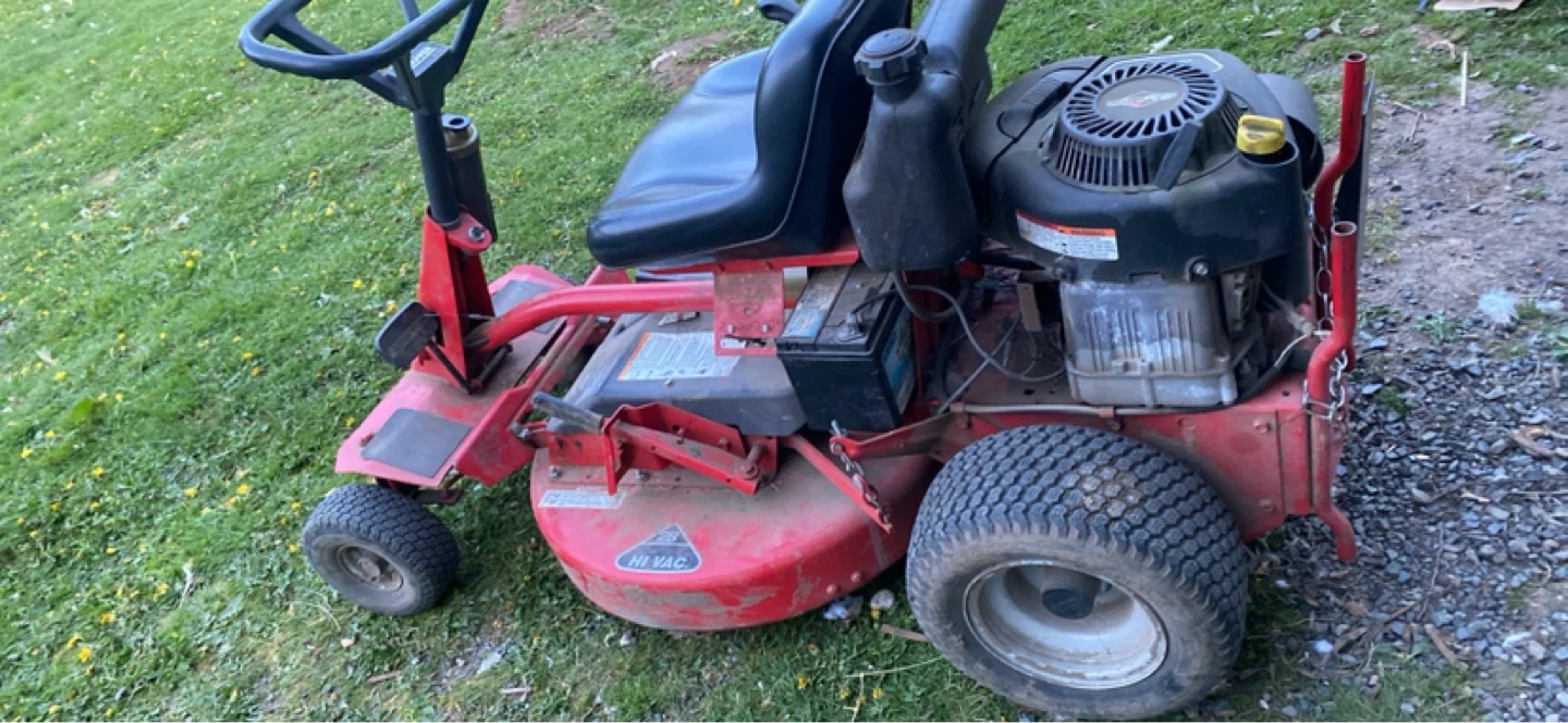 Snapper Riding Lawnmower from 80s