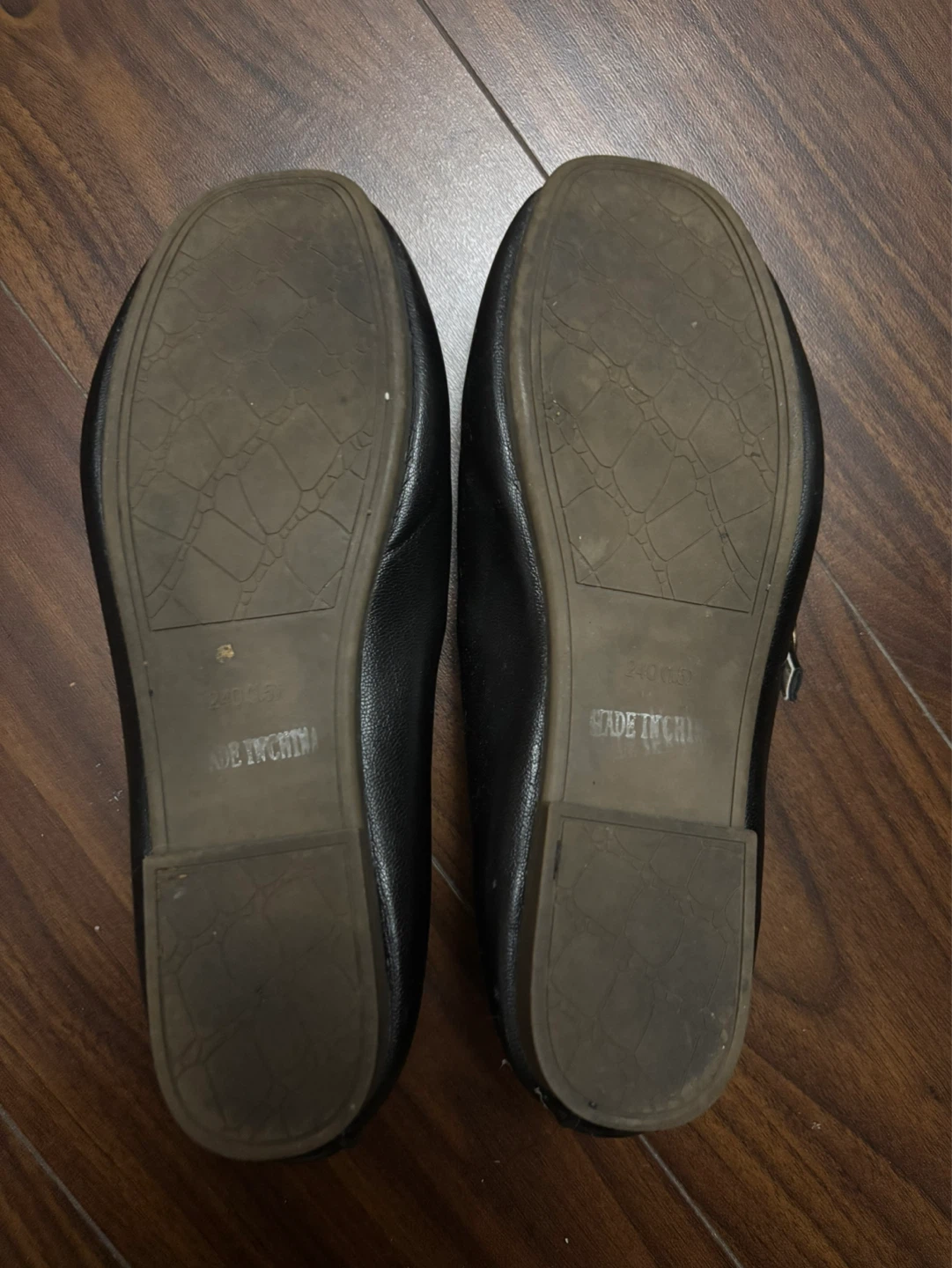 Black Mary Jane Flats Size 7 - photo 4