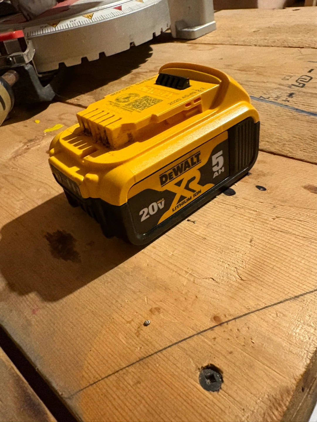 DeWalt XR 20V 5Ah Lithium Ion Battery