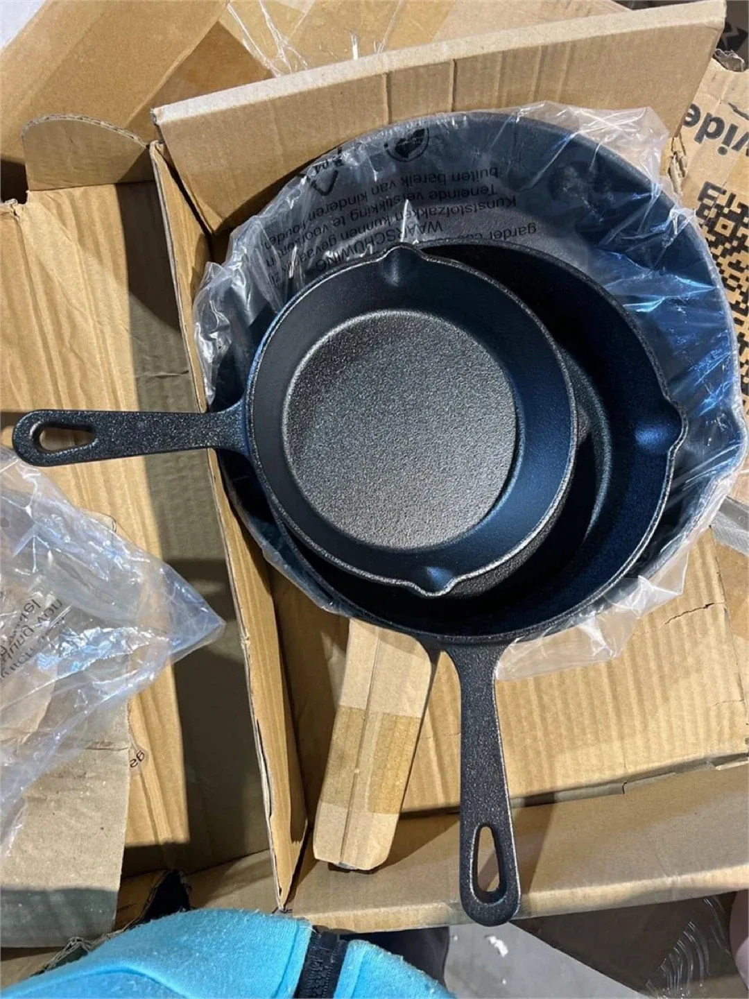 Cast Iron Skillet Set