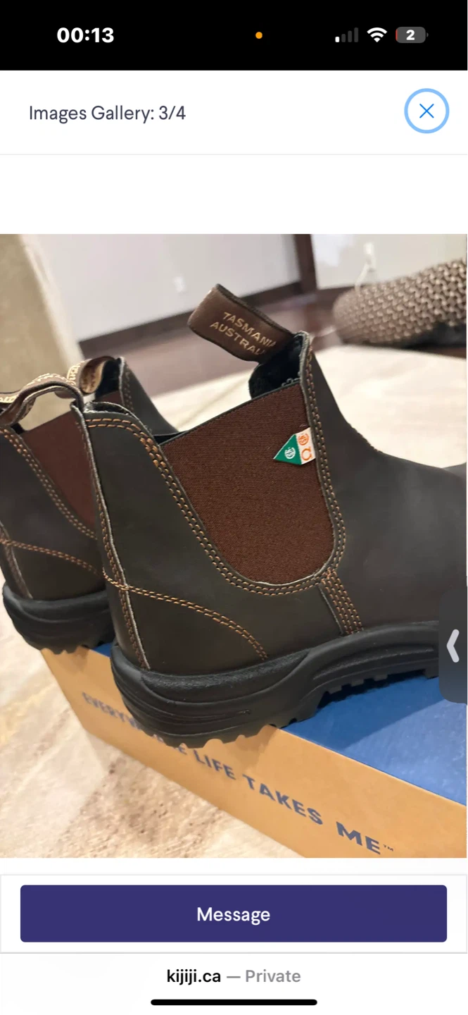 Blundstone Chelsea Boots - Dark Brown Leather - photo 3