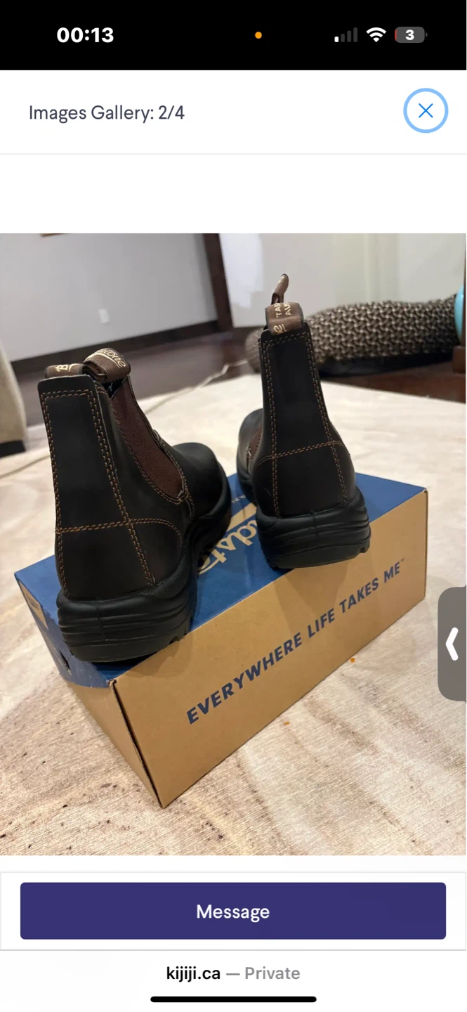 Blundstone Chelsea Boots - Dark Brown Leather - photo 2