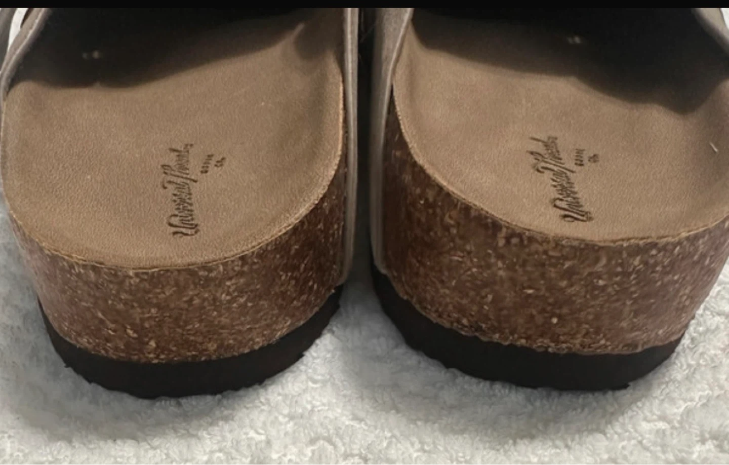 Universal Thread Tan Suede Clog Shoes Size 7.5 - photo 3