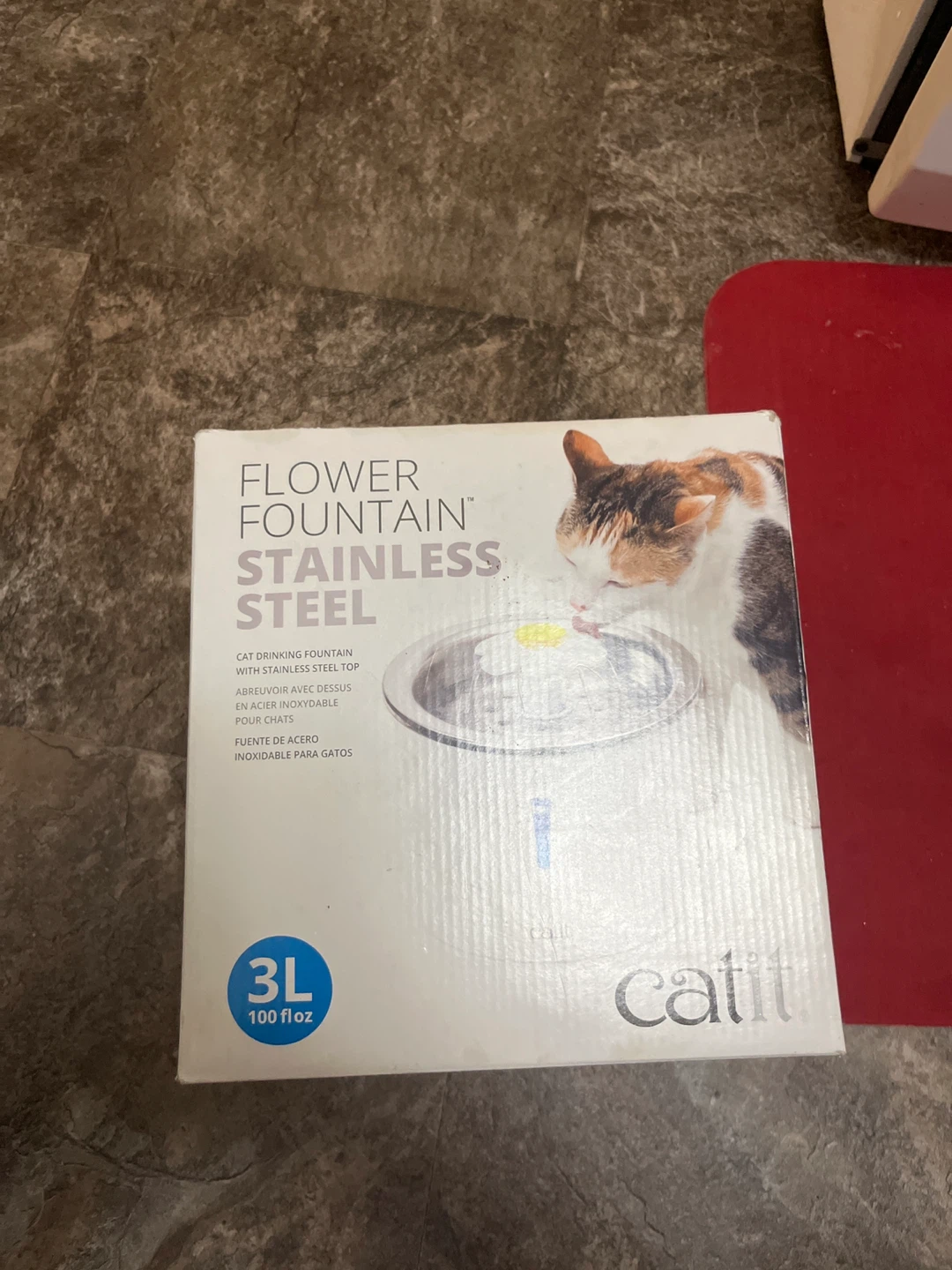 Catit Flower Fountain Stainless Steel 3L - photo 2