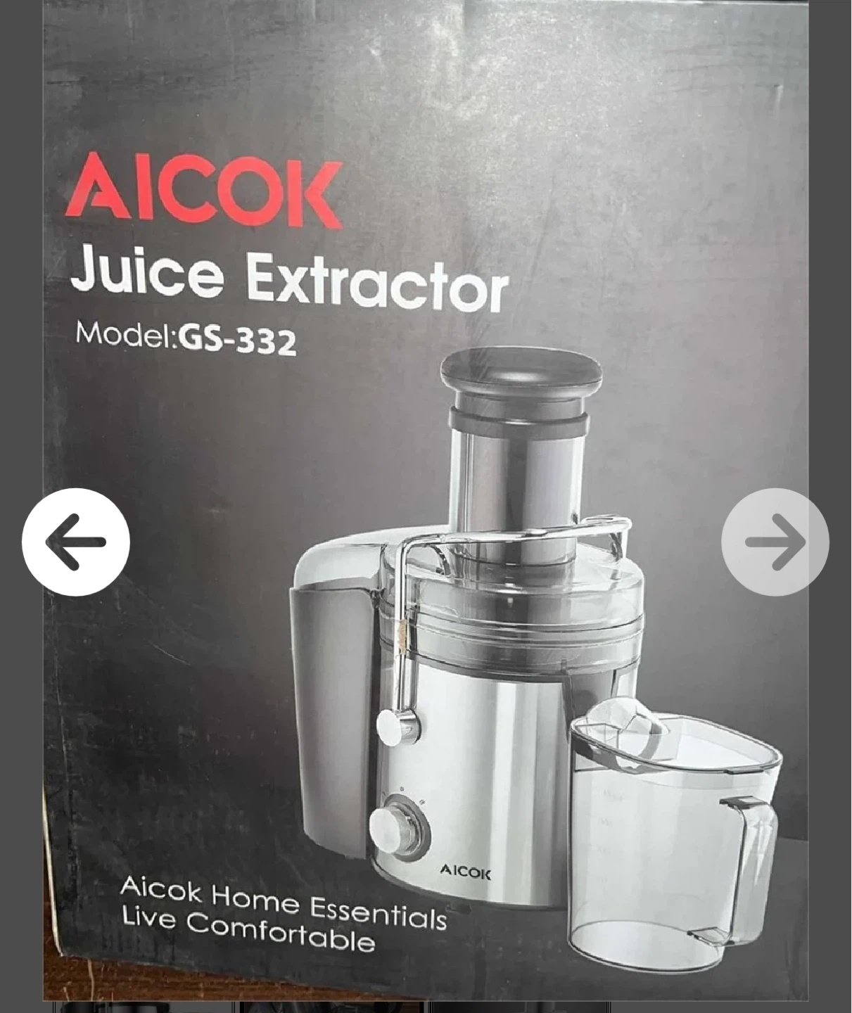 AICOK GS-332 Juice Extractor