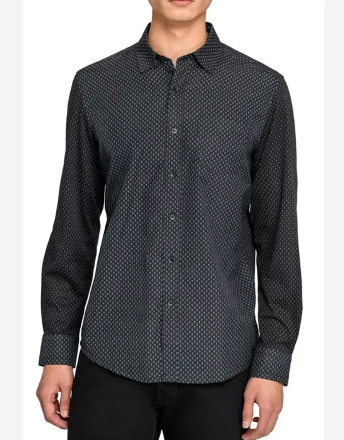 Hugo Boss Printed Regular Fit Performance Stretch Shirt