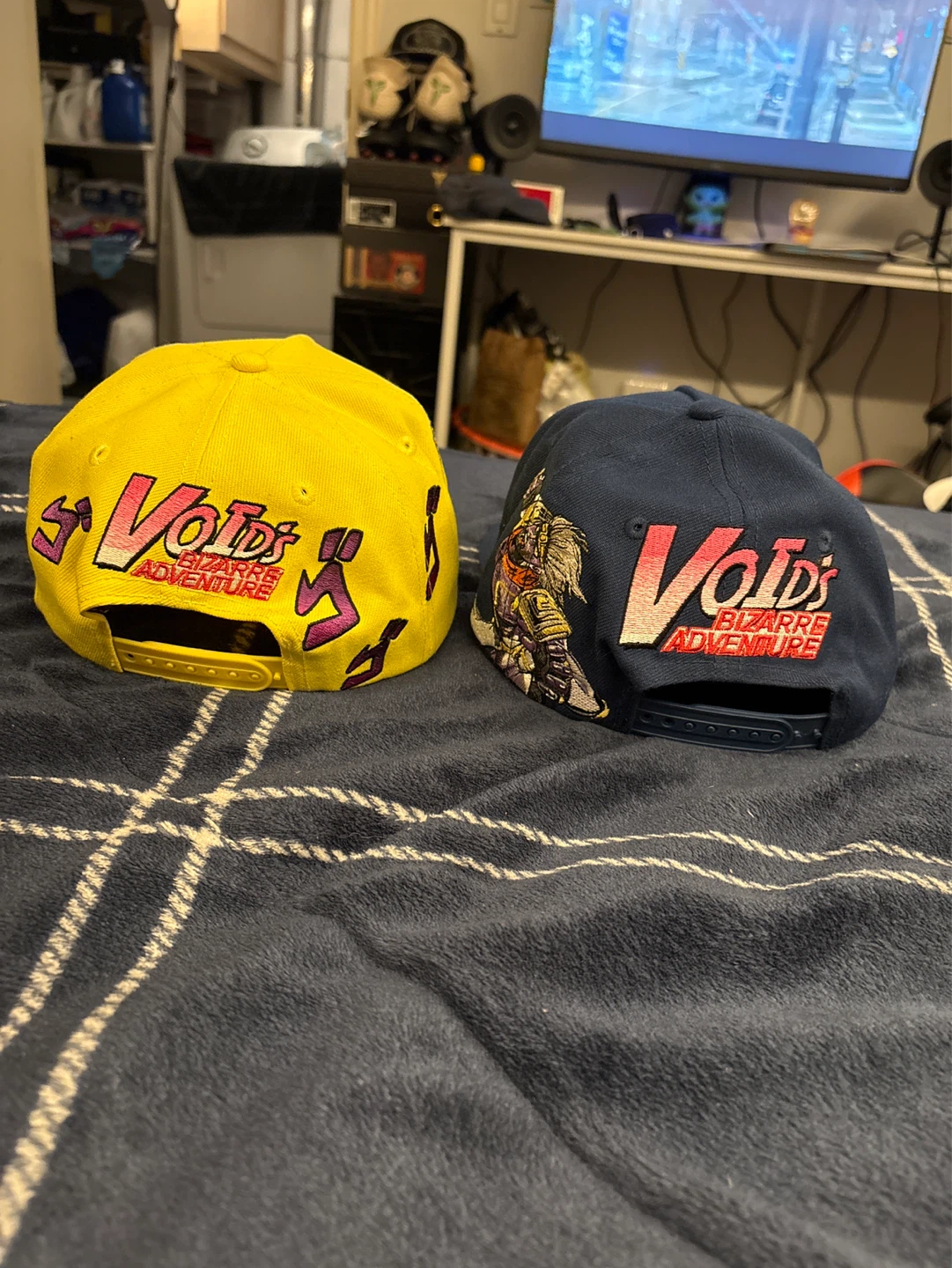 JoJo's Bizarre Adventure Embroidered Hats (2 pcs) - photo 3