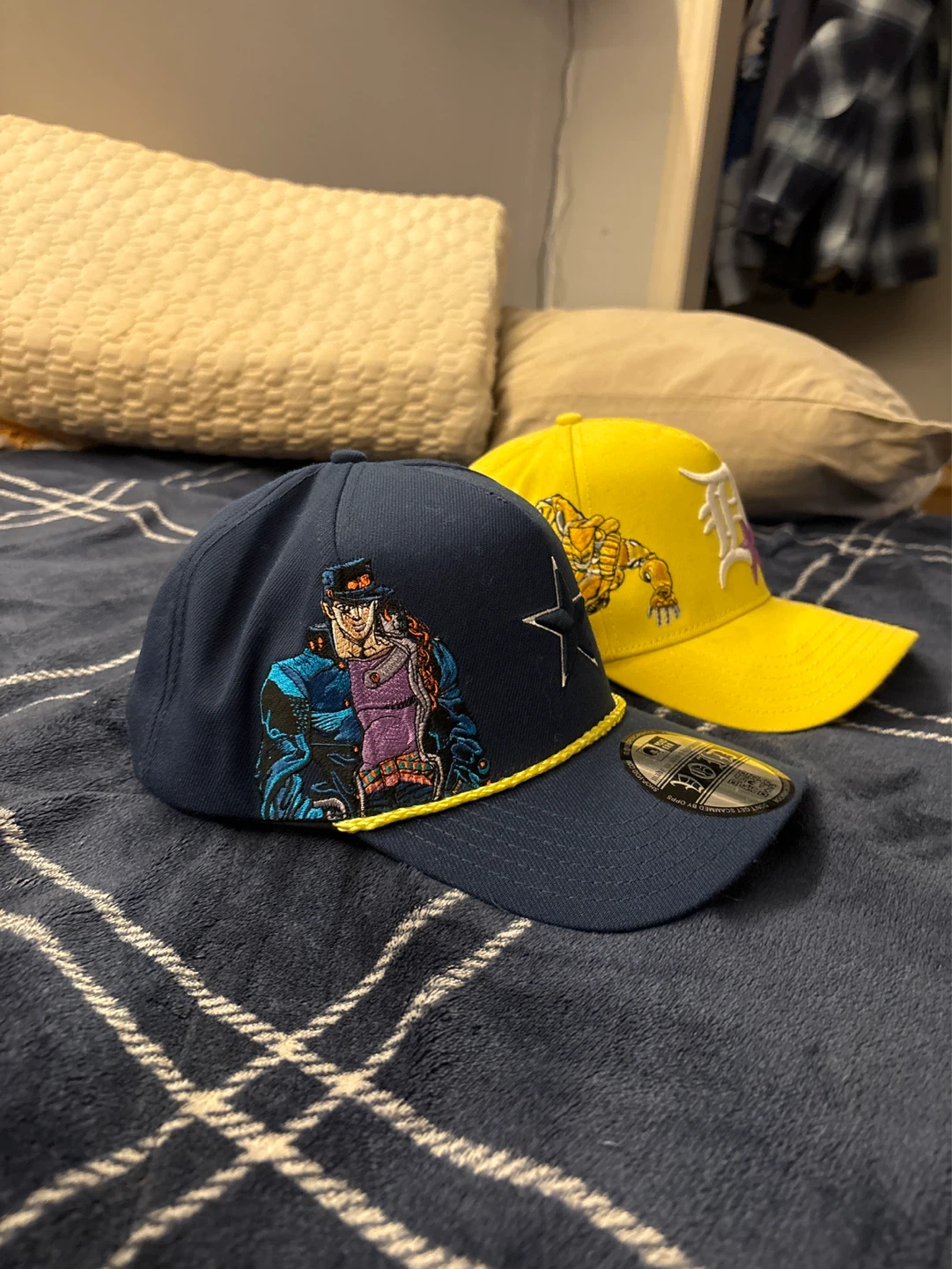 JoJo's Bizarre Adventure Embroidered Hats (2 pcs) - photo 4