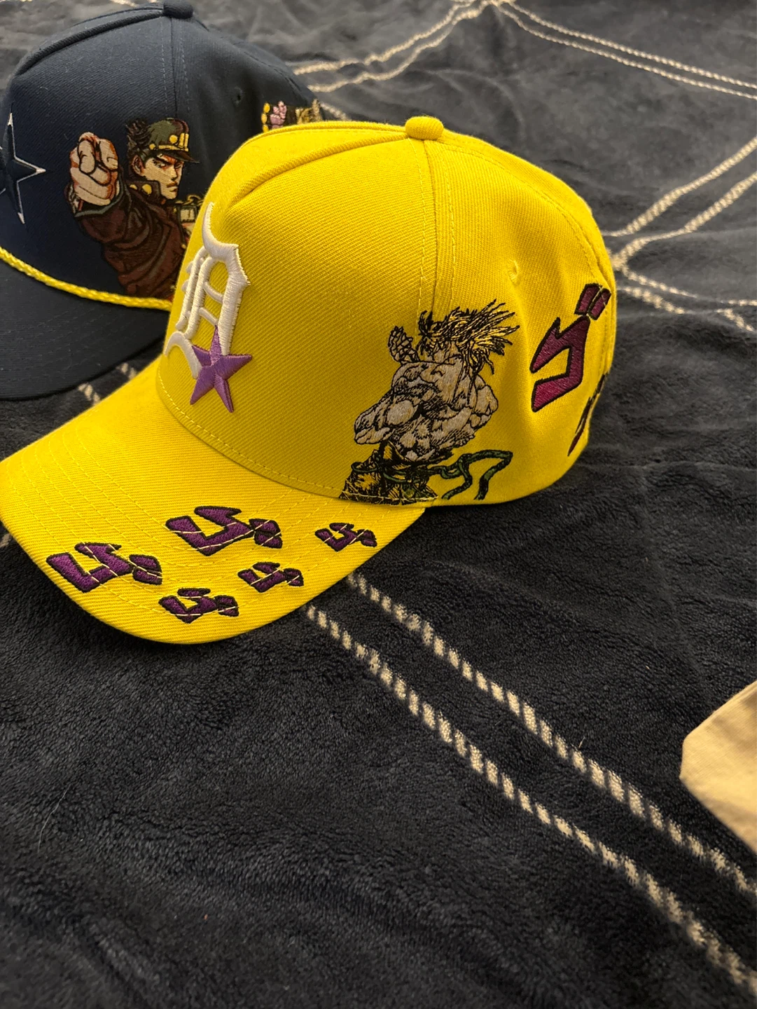 JoJo's Bizarre Adventure Embroidered Hats (2 pcs) - photo 2